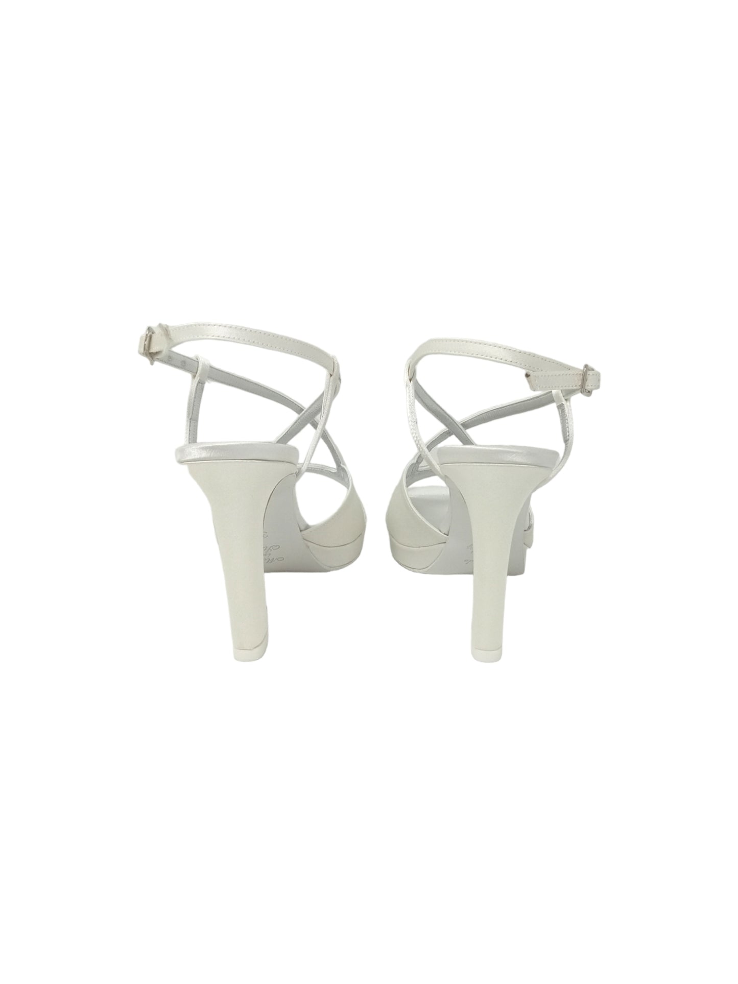 Sandalo col tacco JOEL 1039 RASO MORELLI LUX AVOIO002 SPOSA