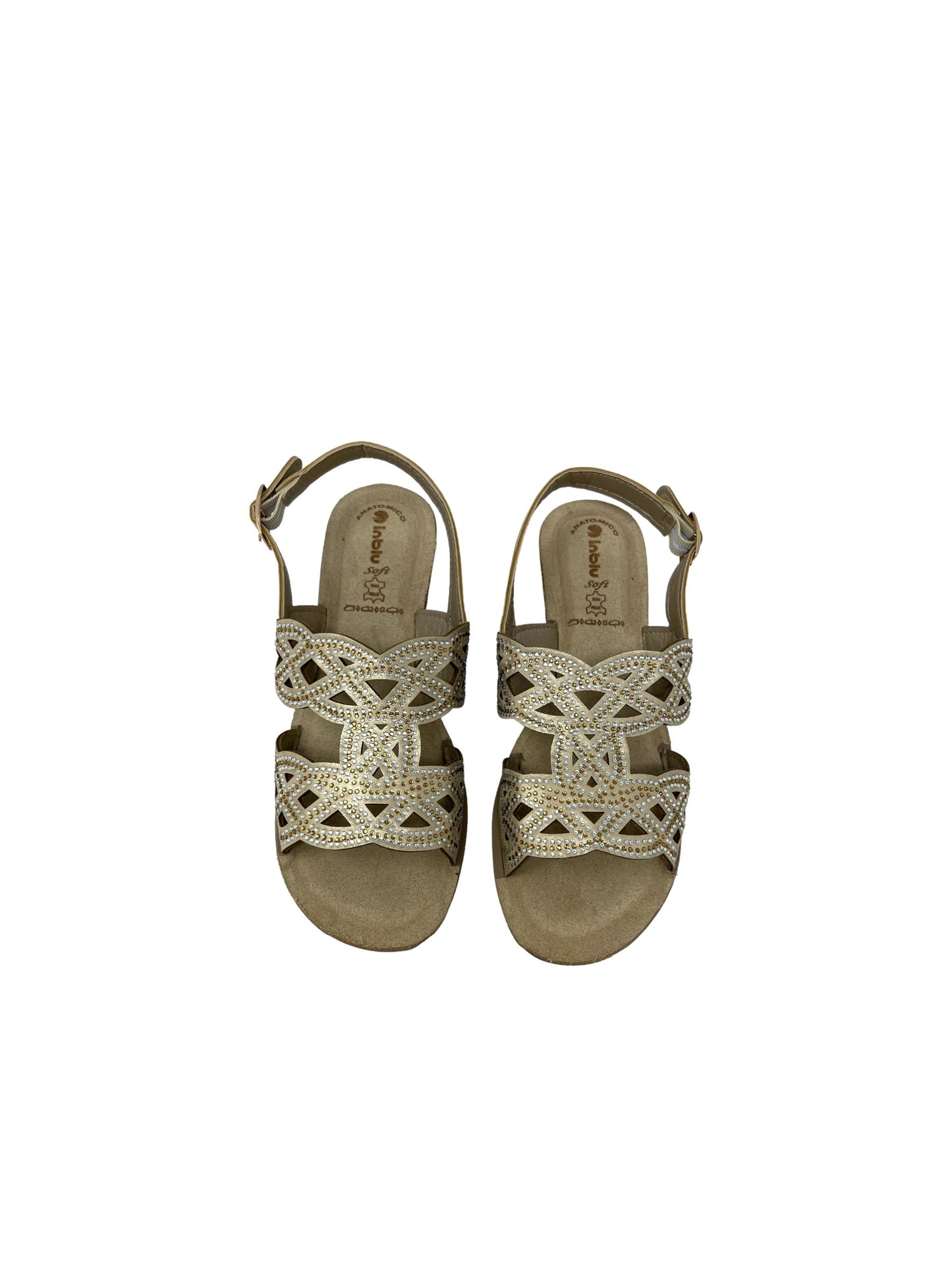 SANDALI INBLU GM000044 SABBIA DONNA
