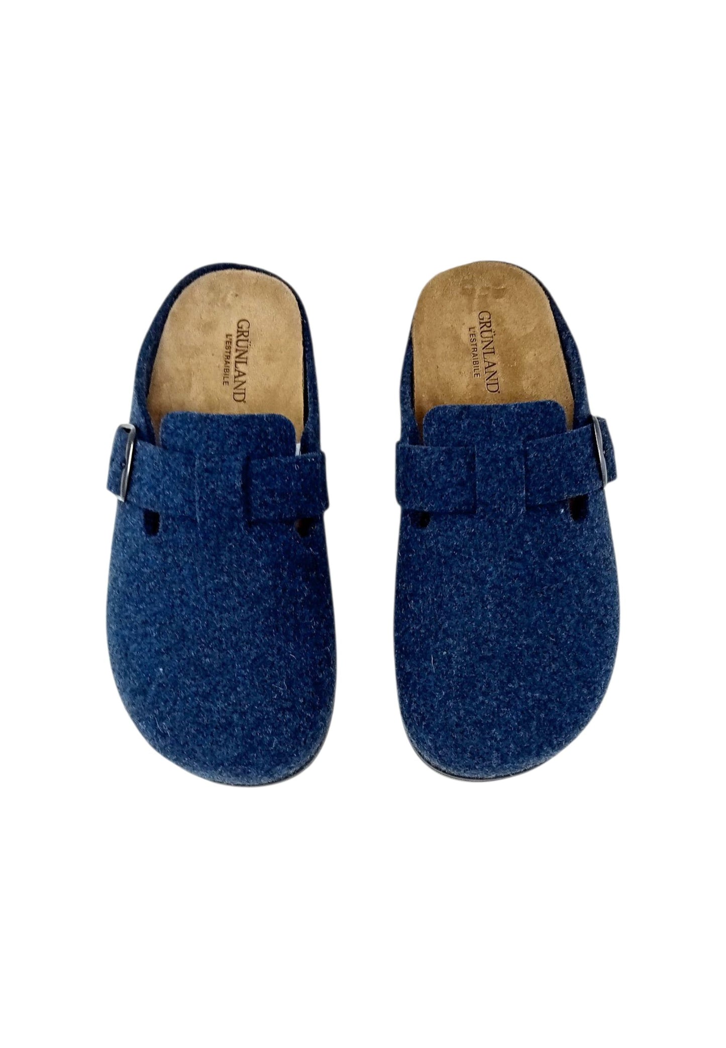 Pantofola GRUNLAND PONE CE0475-59 BLU Uomo