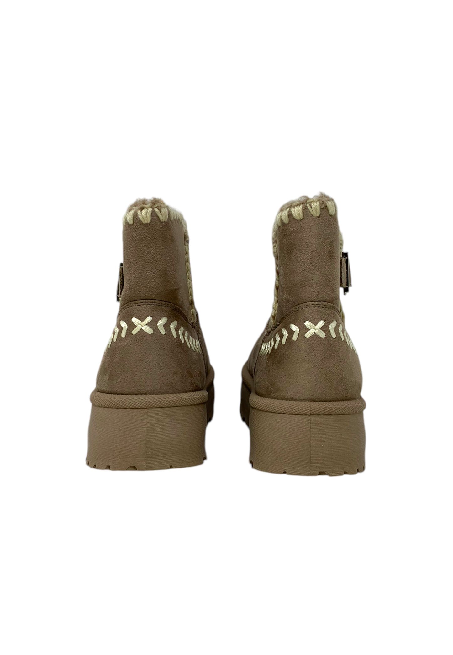 Stivaletto con pelliccia GALIA JRX24W-4C KHAKI donna