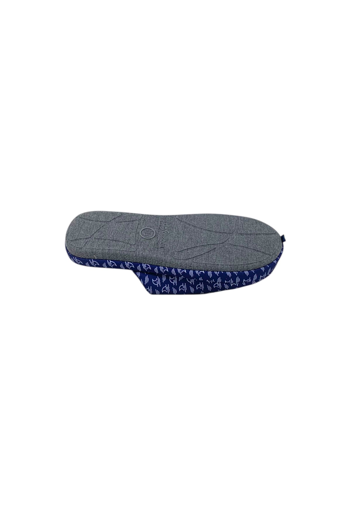 Pantofola DE FONSECA DE.ROMA MC13 BLU FANTASIA uomo