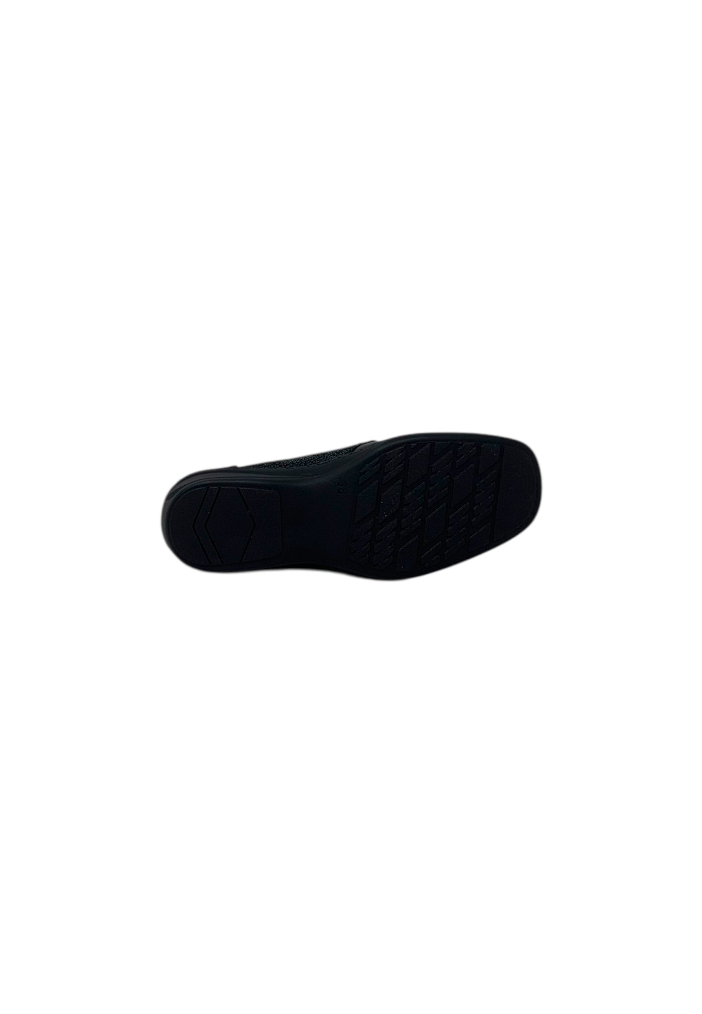 Scarpa elasticizzata linea comoda Stile Di Vita 2906 NERO Donna