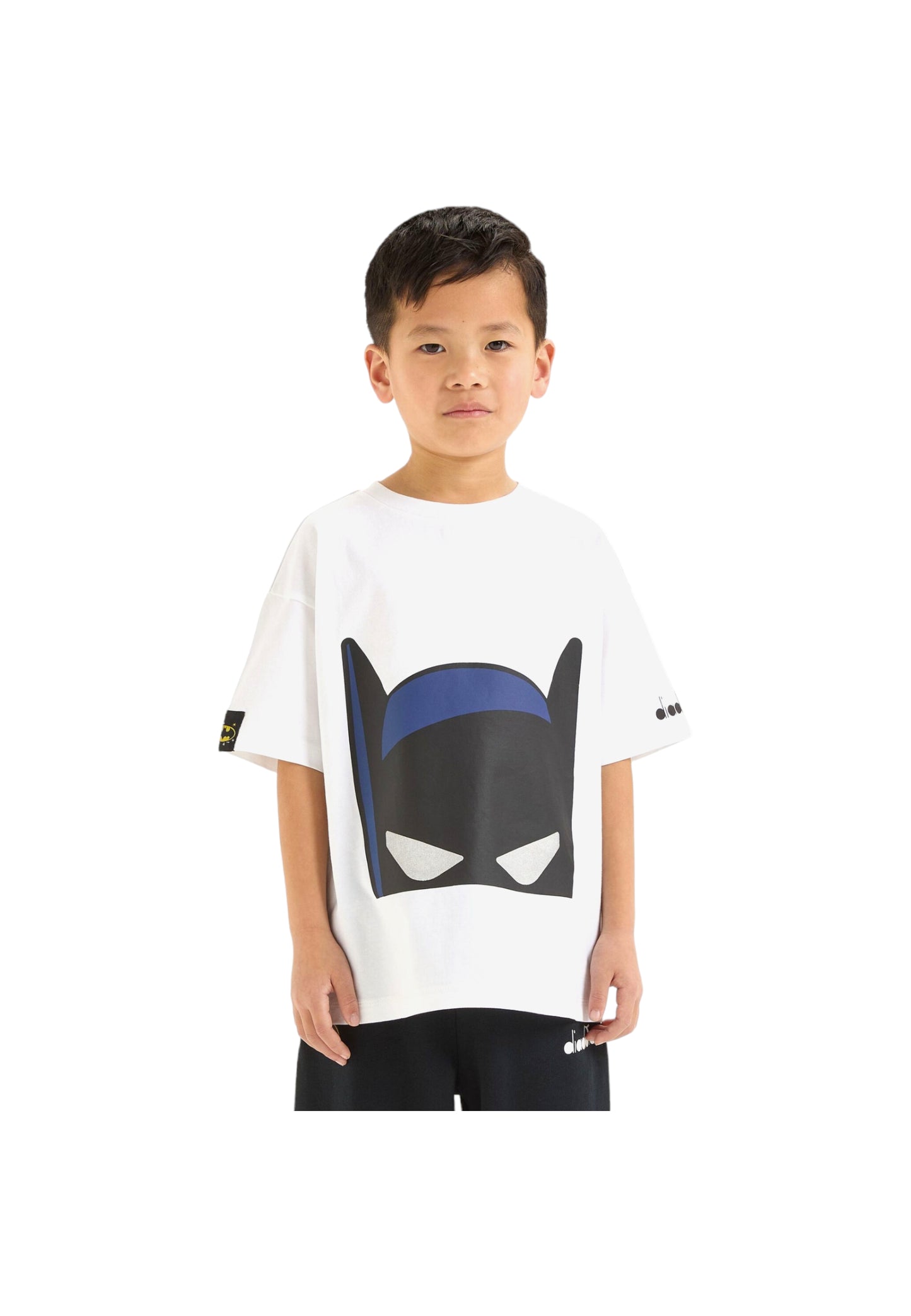 Diadora JU T-shirt ss Superheroes "BATMAN" 502.180440 01 20002 Bambino