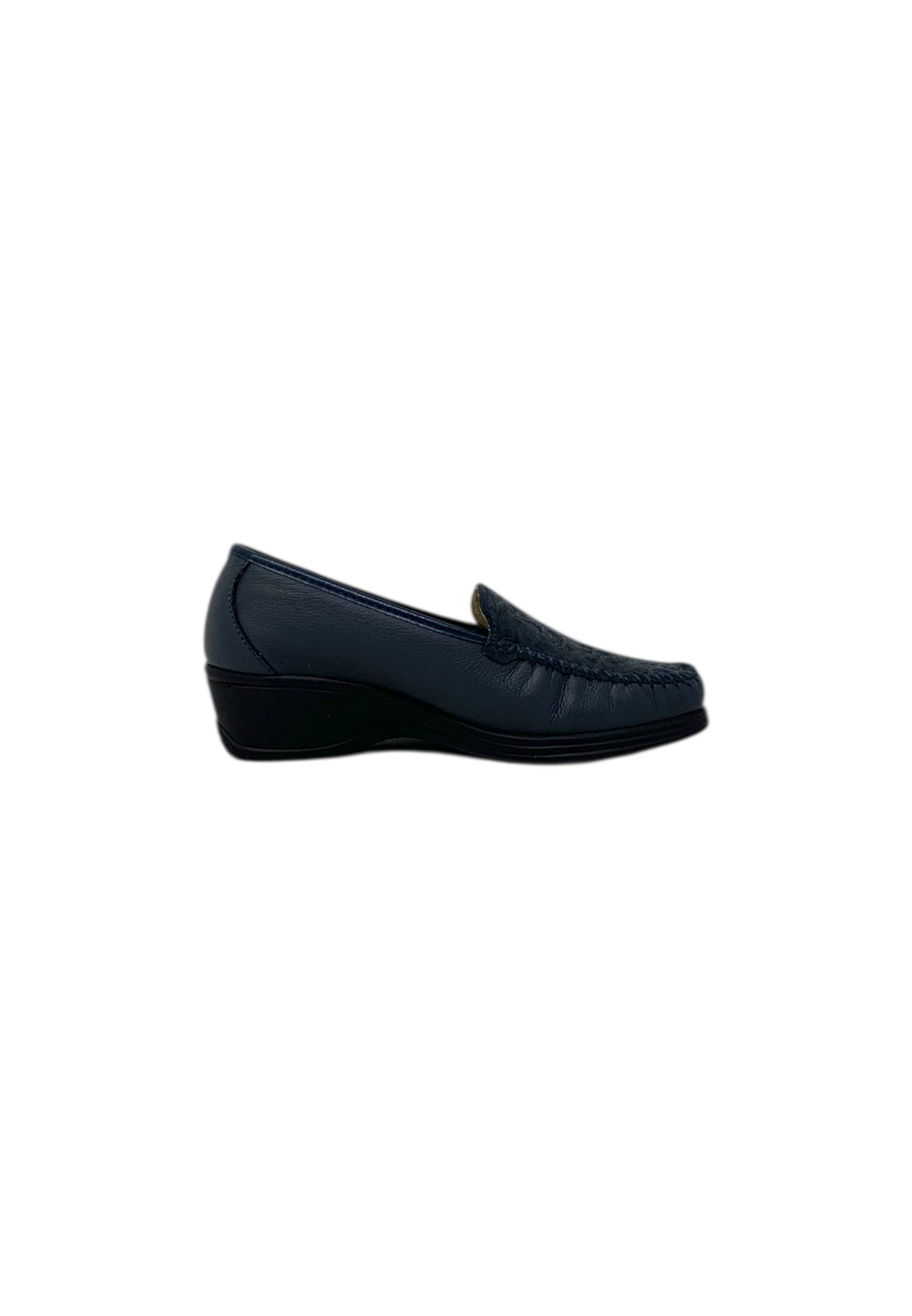 Mocassino comfort 2377 NAPPA BLEU donna
