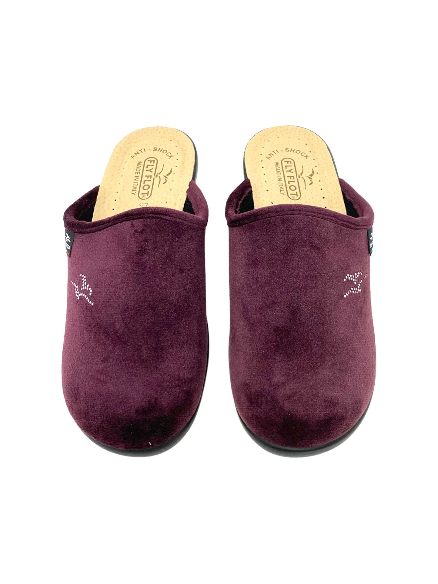Pantofola da camera FLYFLOT L8 P17 PE PRUGNA donna