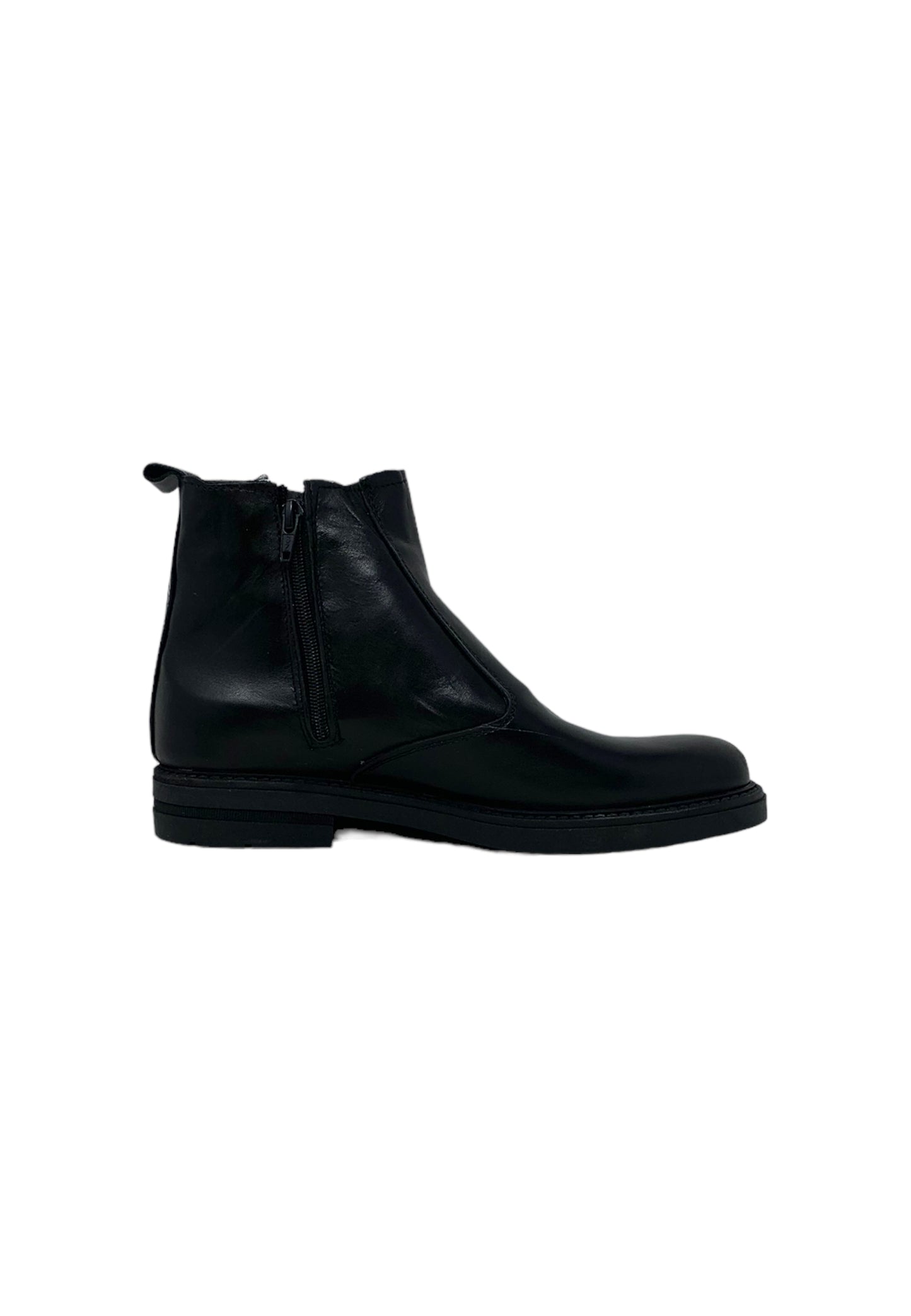 Italia Leone Stivaletto chelsea 0872 pelle nero uomo