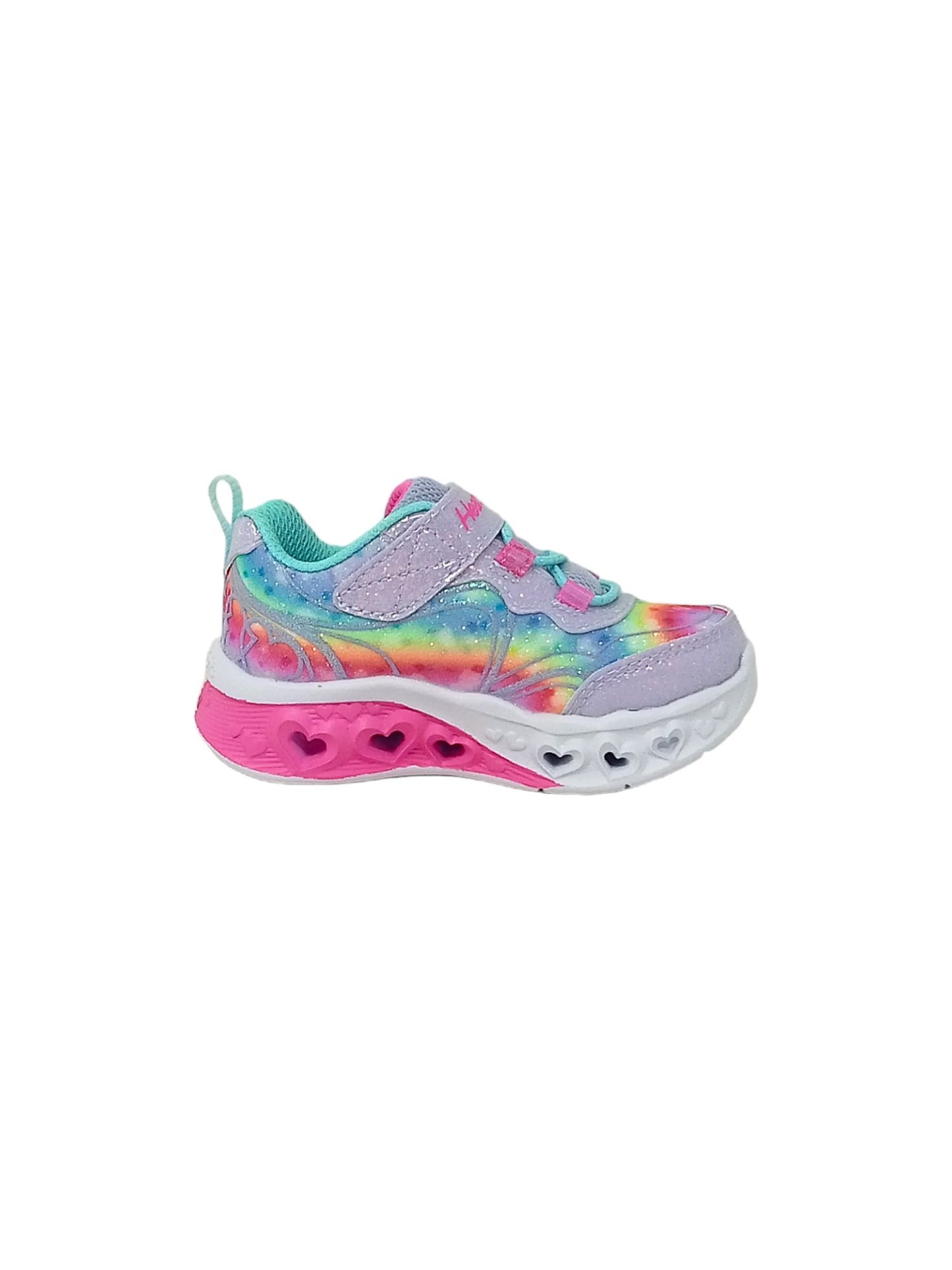 Sneakers luminose Skechers 303253N/LVAQ Heart lights bambina