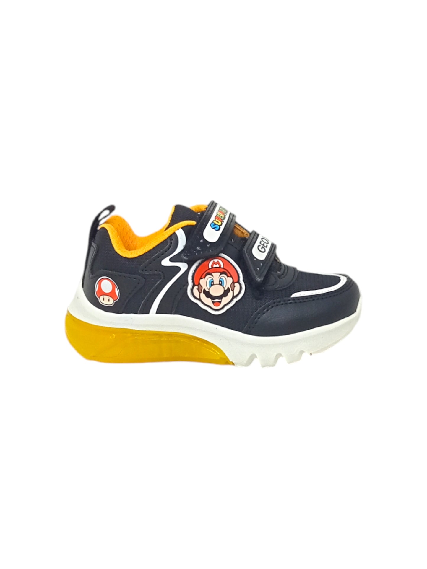 Sneakers con luci Geox J. CIBERDRONE SuperMario bassa J46LBI054FU C0054 Bambino