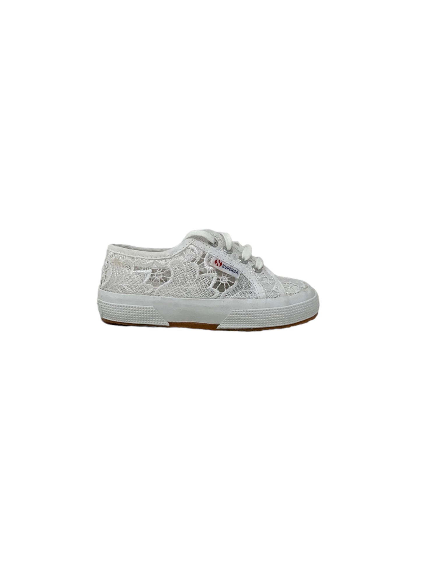 Sneaker SUPERGA 2750 MACRAME S81219W 900 white ragazza/donna