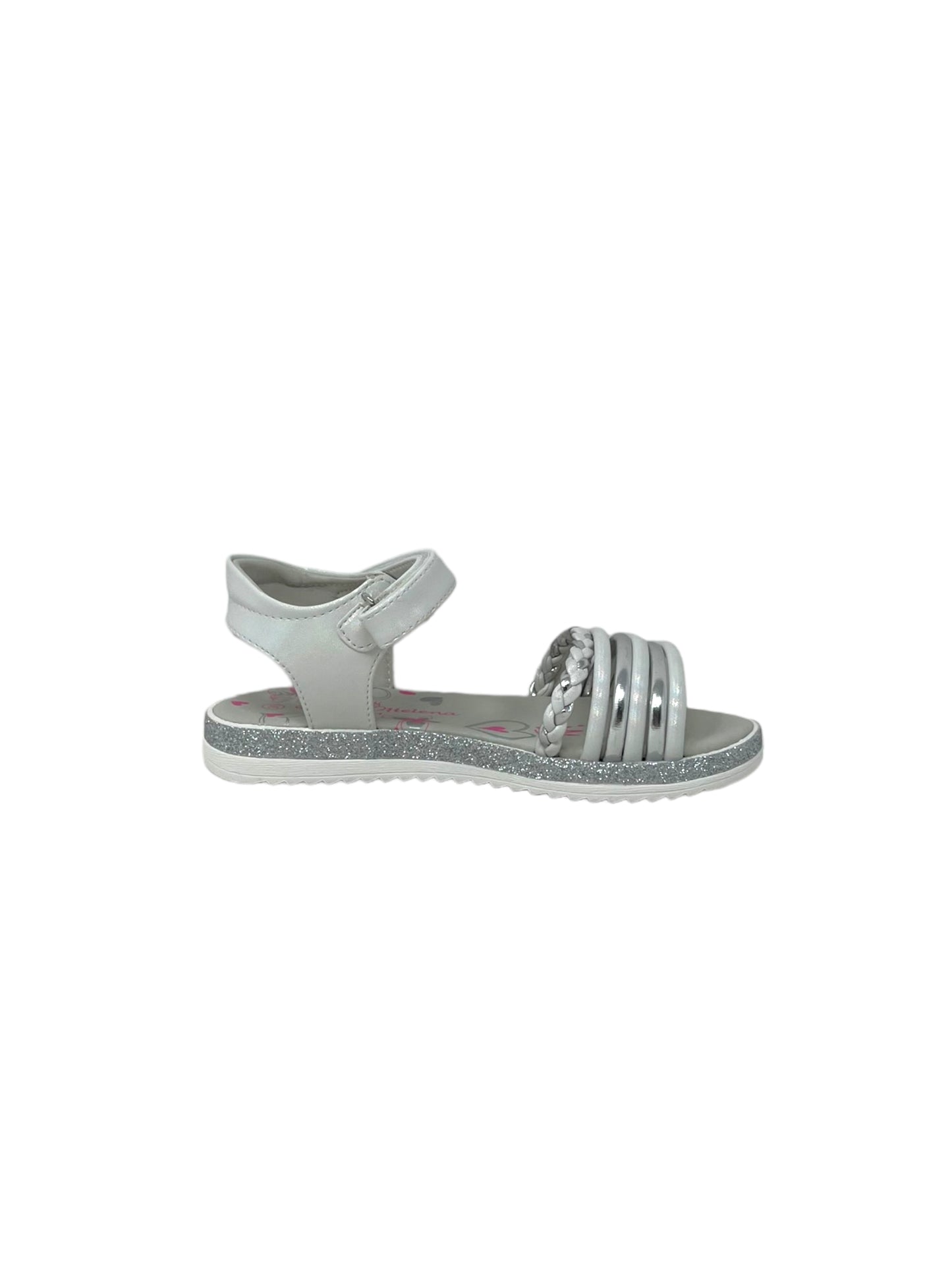 Sandali QUEEN HELENA QS21142 bianco bambina