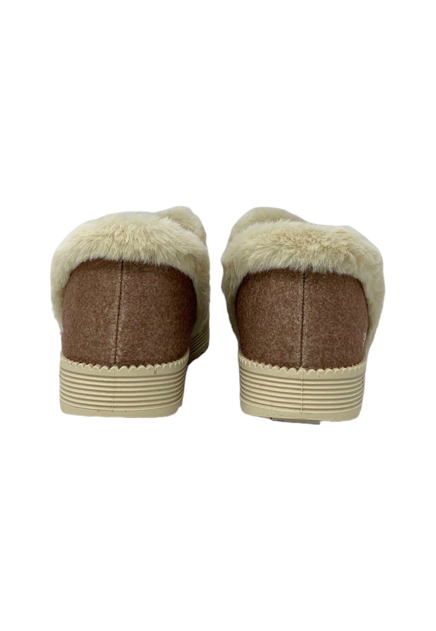 Pantofole con pelliccia SKECHERS - WINTER WARMTH 167660/CSNT Donna