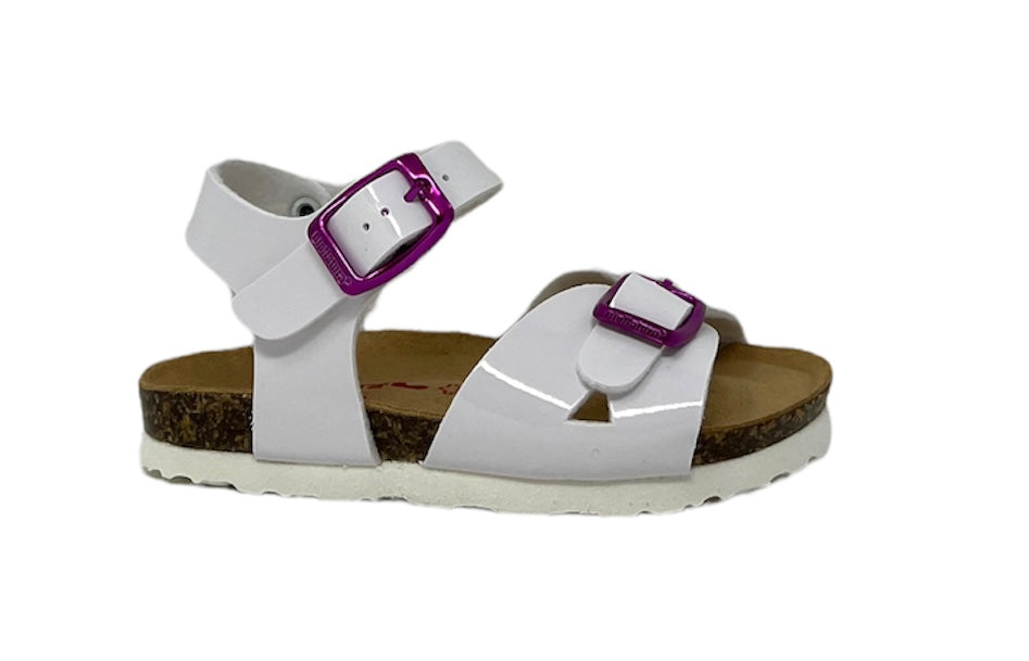 Sandali da passeggio BioNatura 22B1005 VBIA BIANCO bambina
