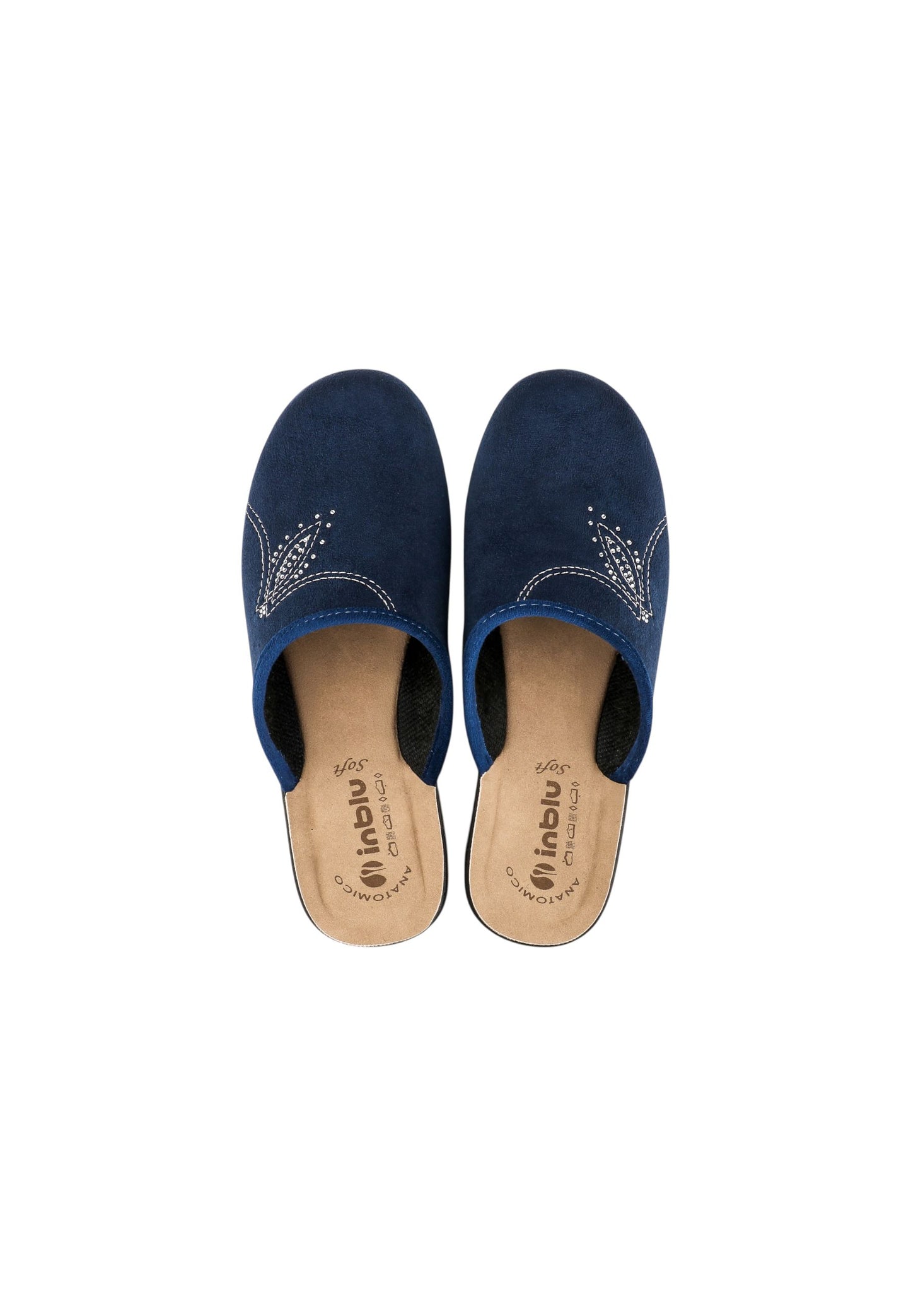 Pantofola INBLU CF000048 BLU donna