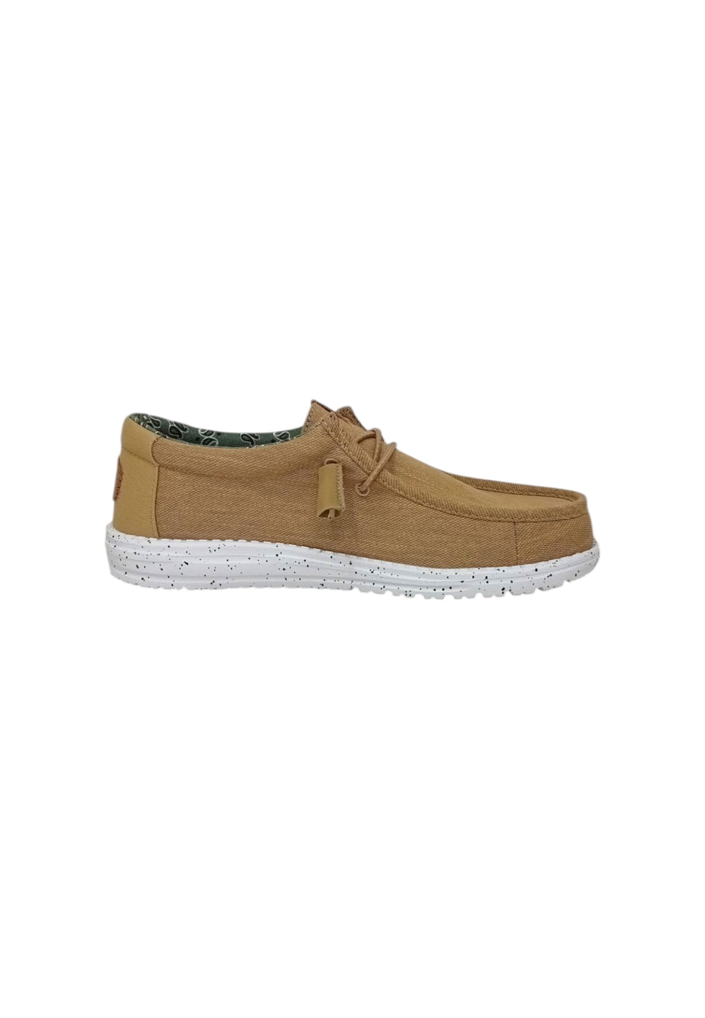 Mocassini HEYDUDE WALLY WASHED CANVAS 40296-267 WALNUT Uomo