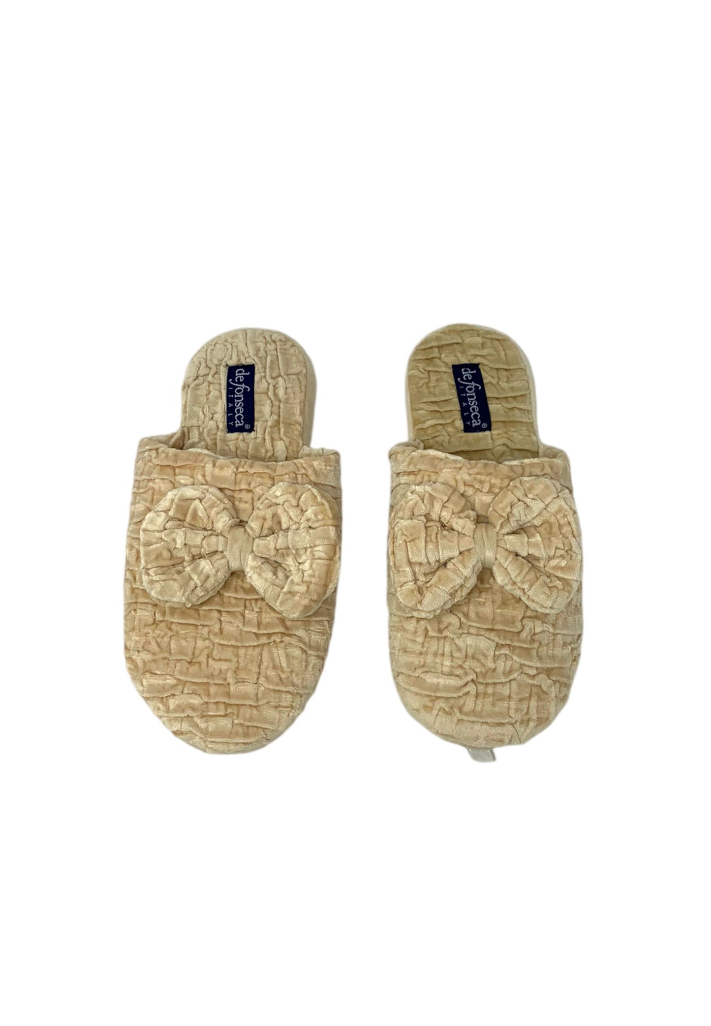Pantofola DE FONSECA DE.ROMA TOP WA36 BEIGE DONNA