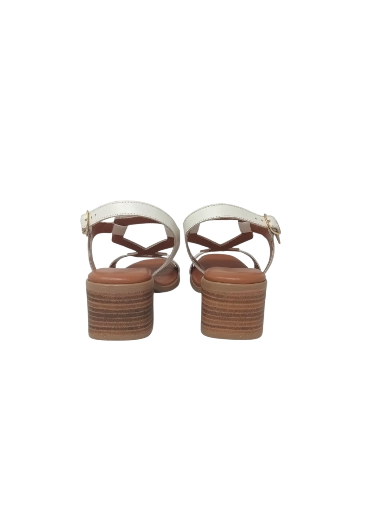 Sandali Linea Comoda STILE DI VITA 252020-SDV LATTE/PLATINO DONNA