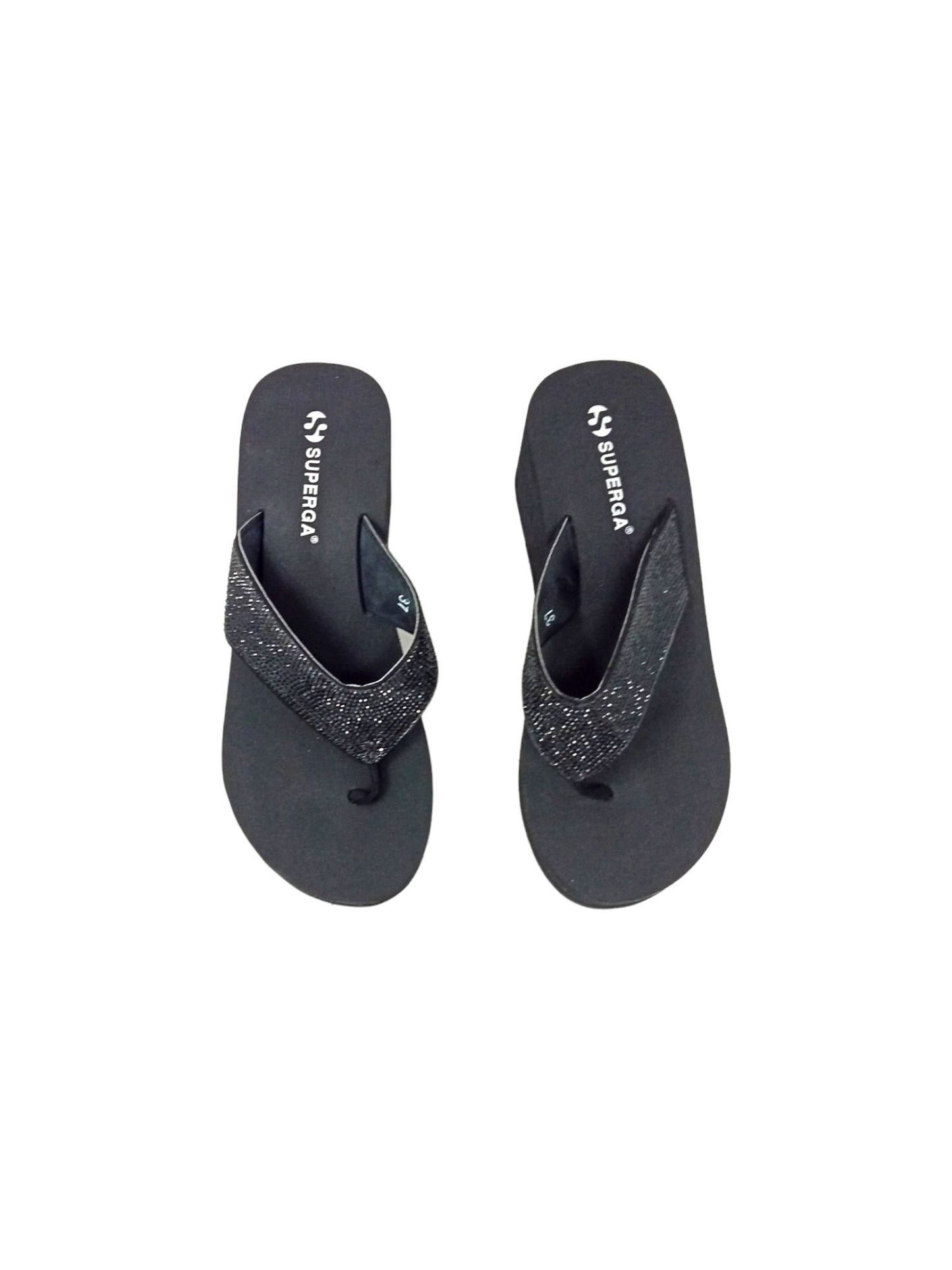 Ciabatta infradito SUPERGA S24T197 NERO DONNA