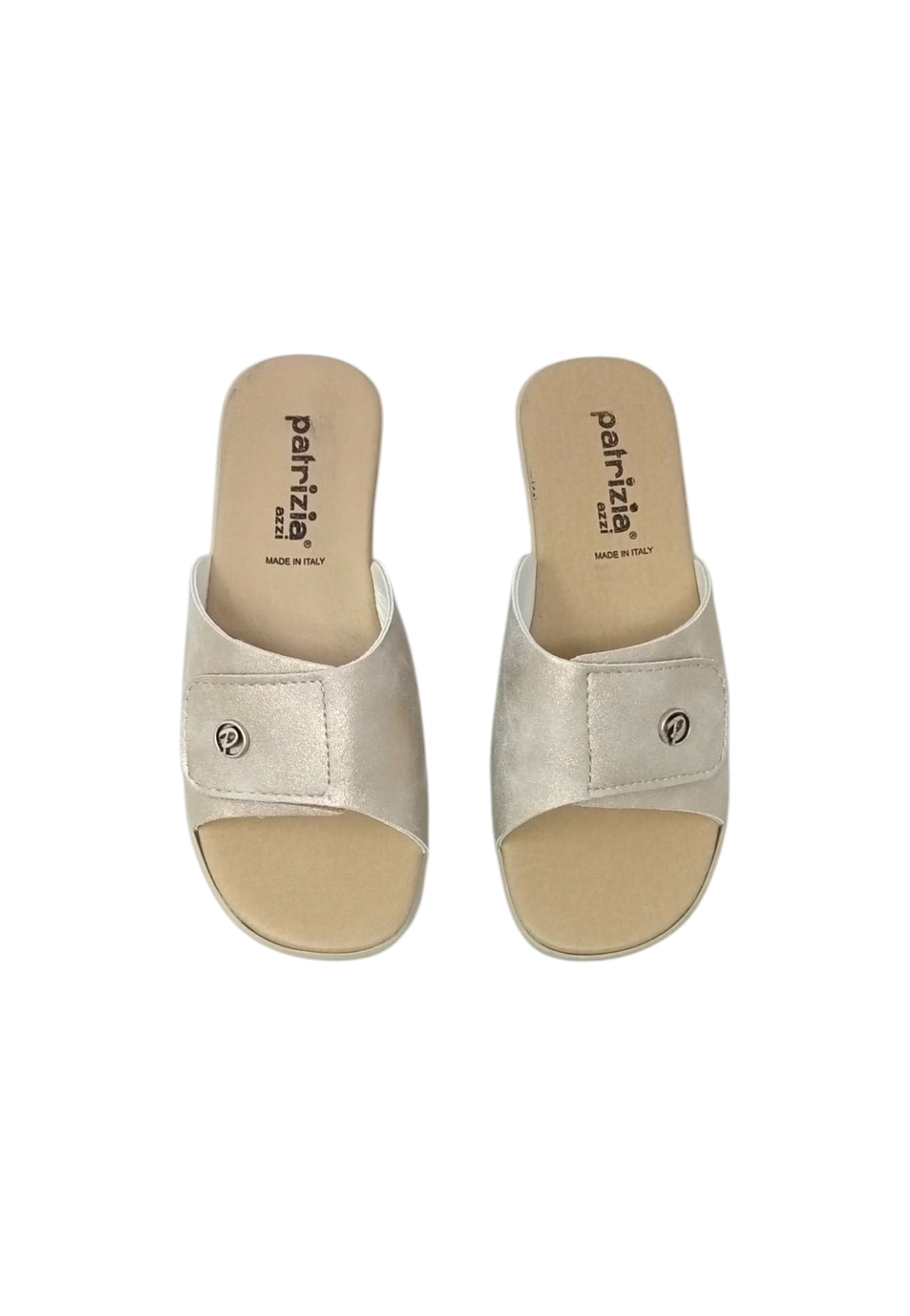 CIABATTA PATRIZIA AZZI 171 PLATINO donna