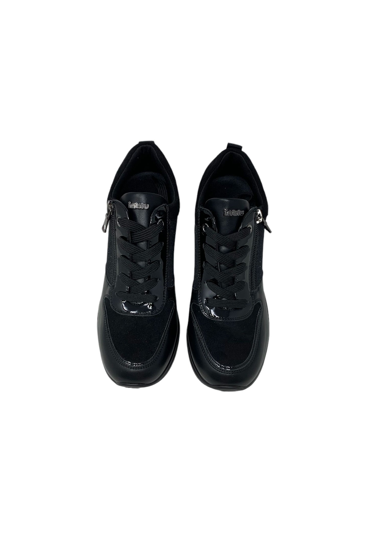 Sneakers InBlu IN000358 nero donna