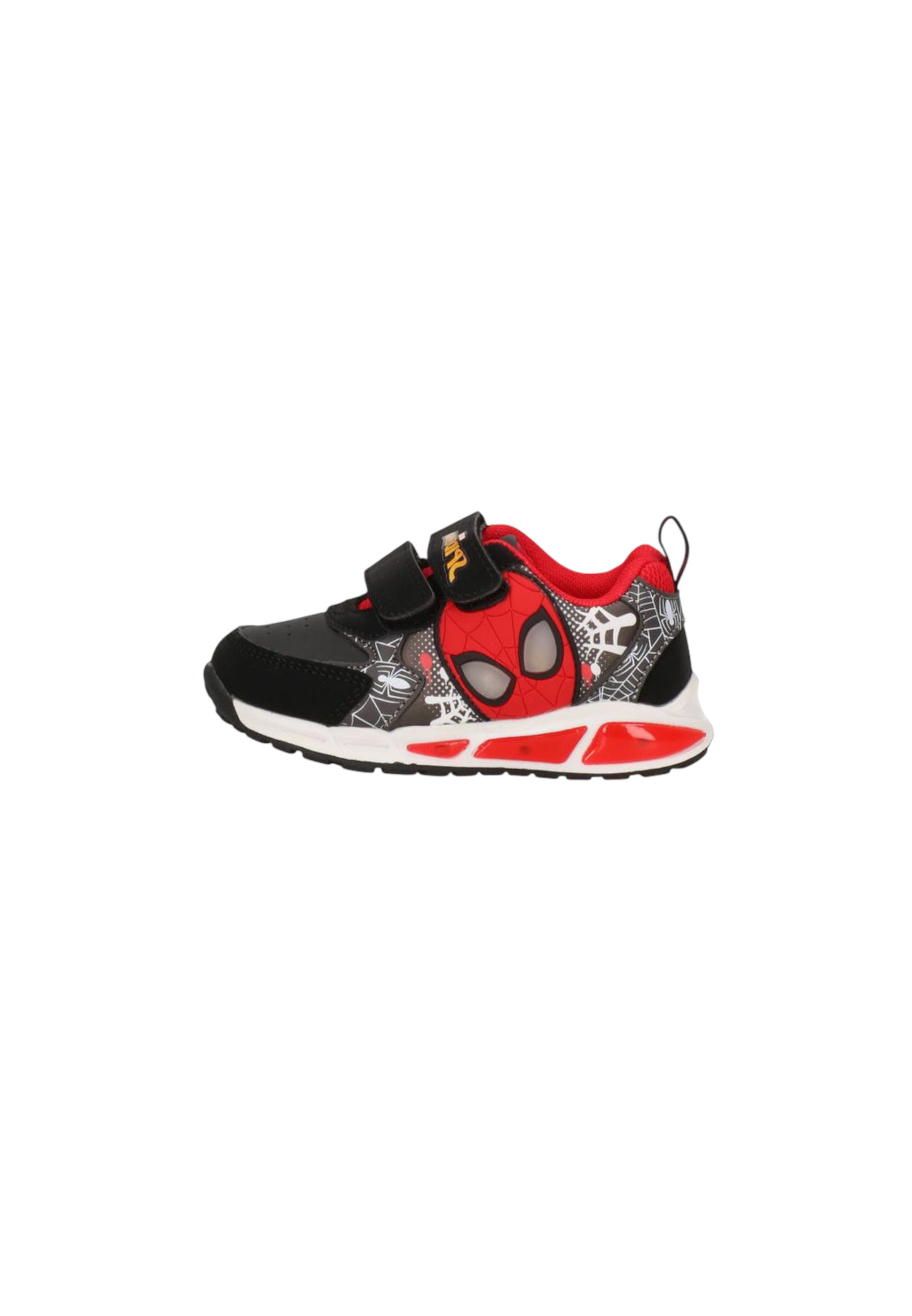 Sneaker luminose Silver Spiderman R1310561S BLACK Bambino
