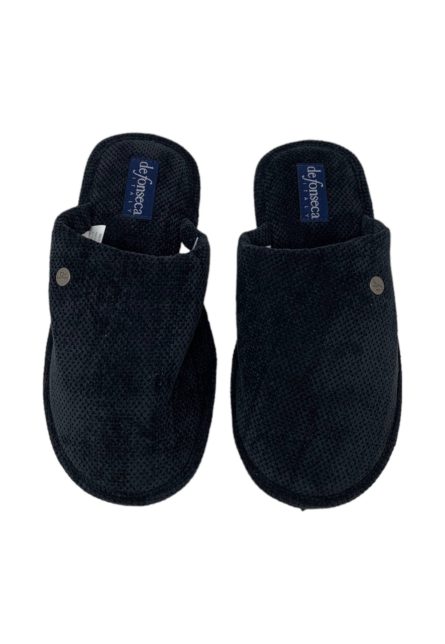 Pantofola DE FONSECA DE.BARI TOP M856 NERO uomo
