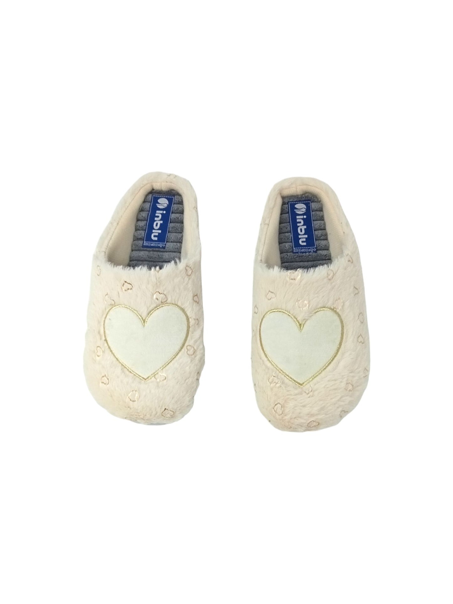 Ciabatta INBLU EC000087 GHIACCIO donna