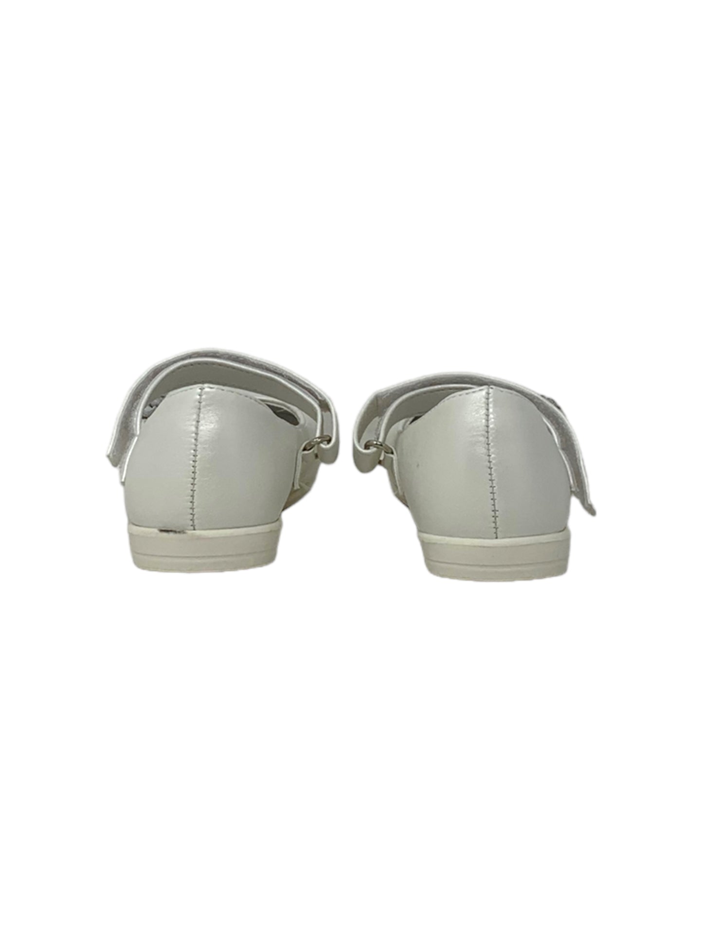 Ballerine QUEEN HELENA P002 Bianco Perlato Bambina