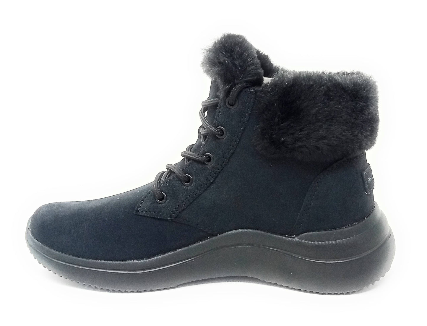 Stivaletto da passeggio SKECHERS 144267/BBK Donna Memory Foam