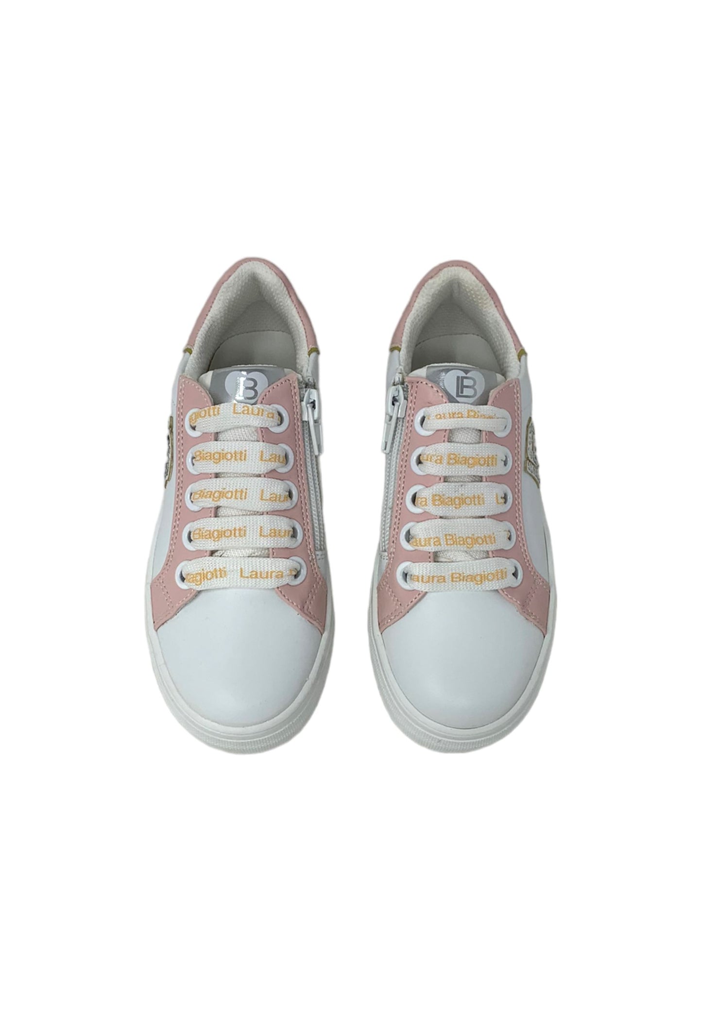 Sneakers LAURA BIAGIOTTI 8911 WHITE/PINK Bambina/Ragazza