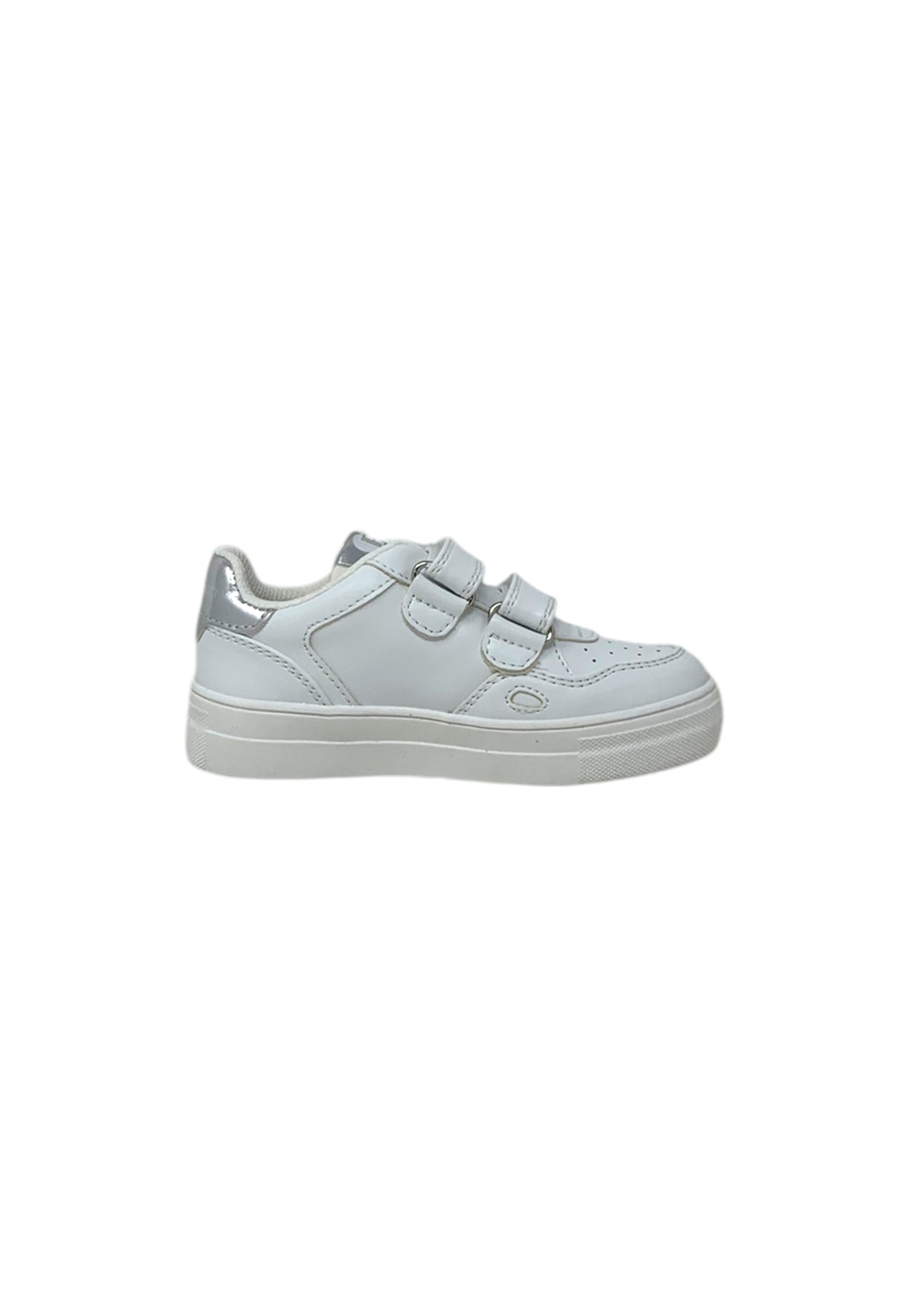 Sneaker LAURA BIAGIOTTI 9505 WHT/SILVER bambina/ragazza
