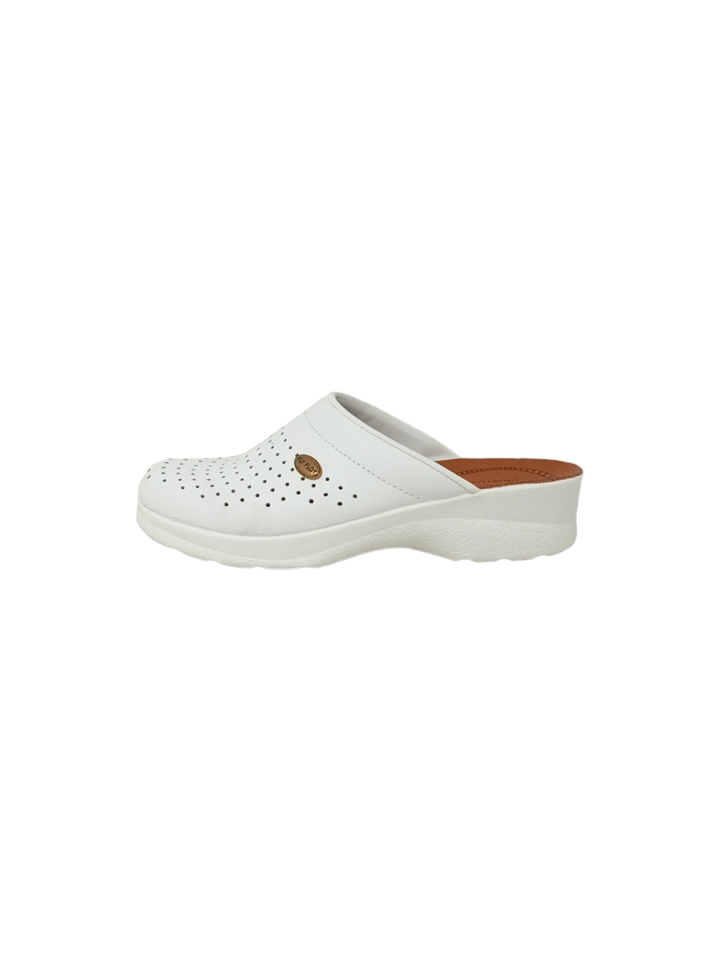 Ciabatta Sanitaria FLYFLOT 85 221 BU BIANCO donna