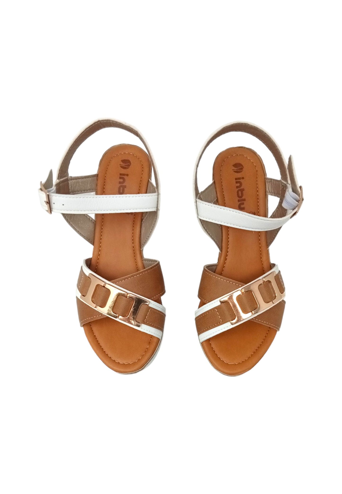 Sandalo INBLU FG000039 BIANCO donna