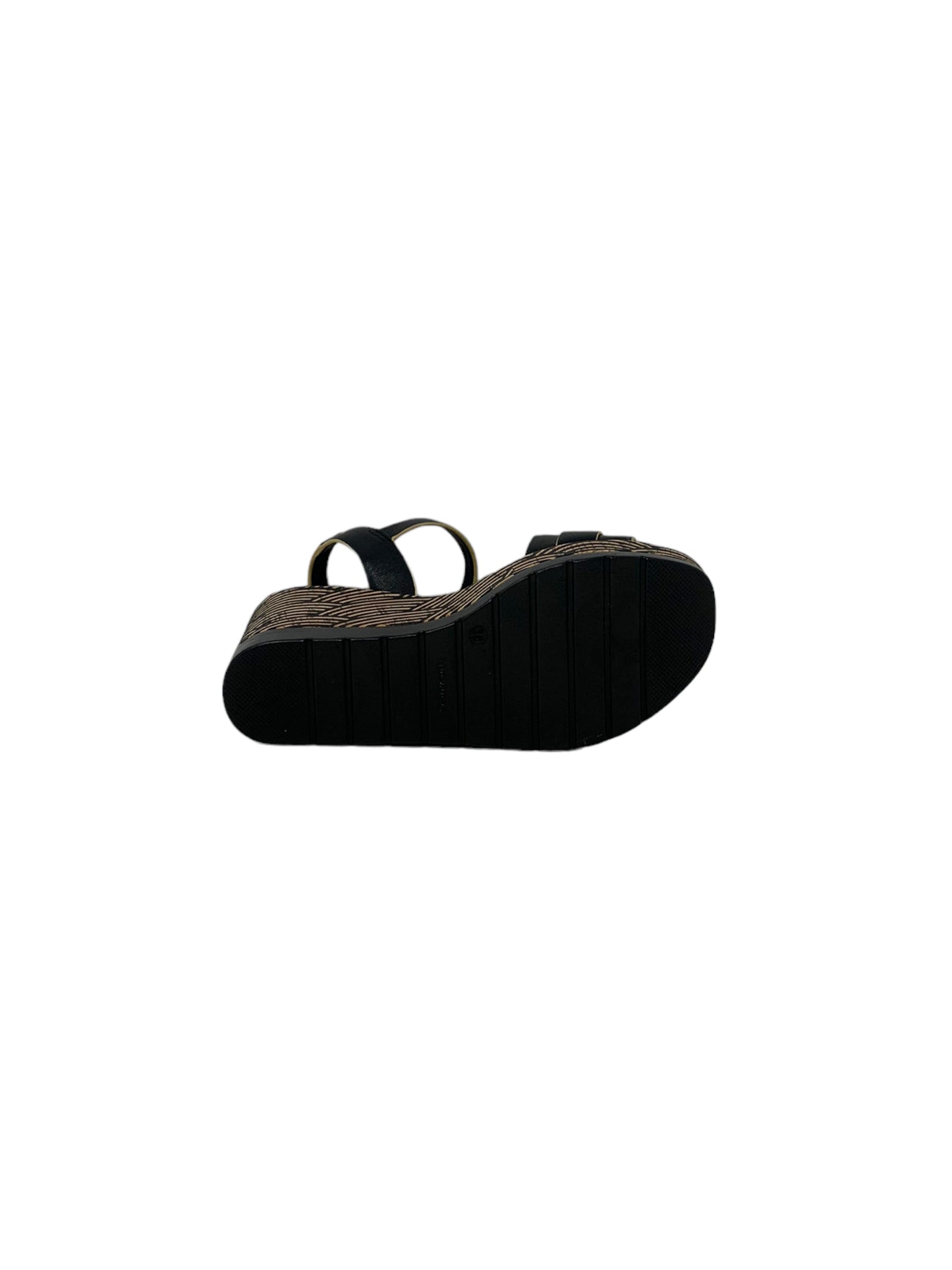 Sandalo con zeppa FASCINO DONNA 51266-E3 NERO donna