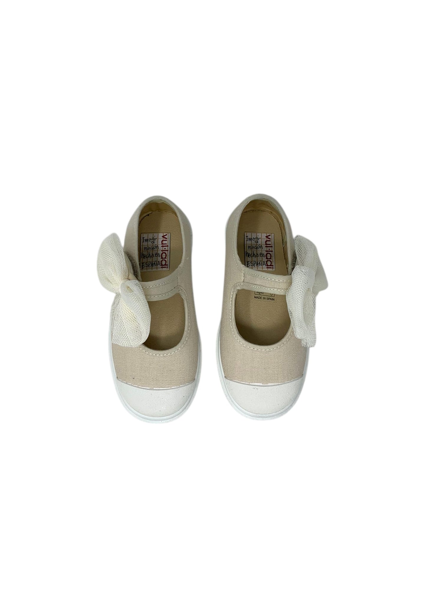 Ballerine VULLADI 9053-738 organico beig bambina