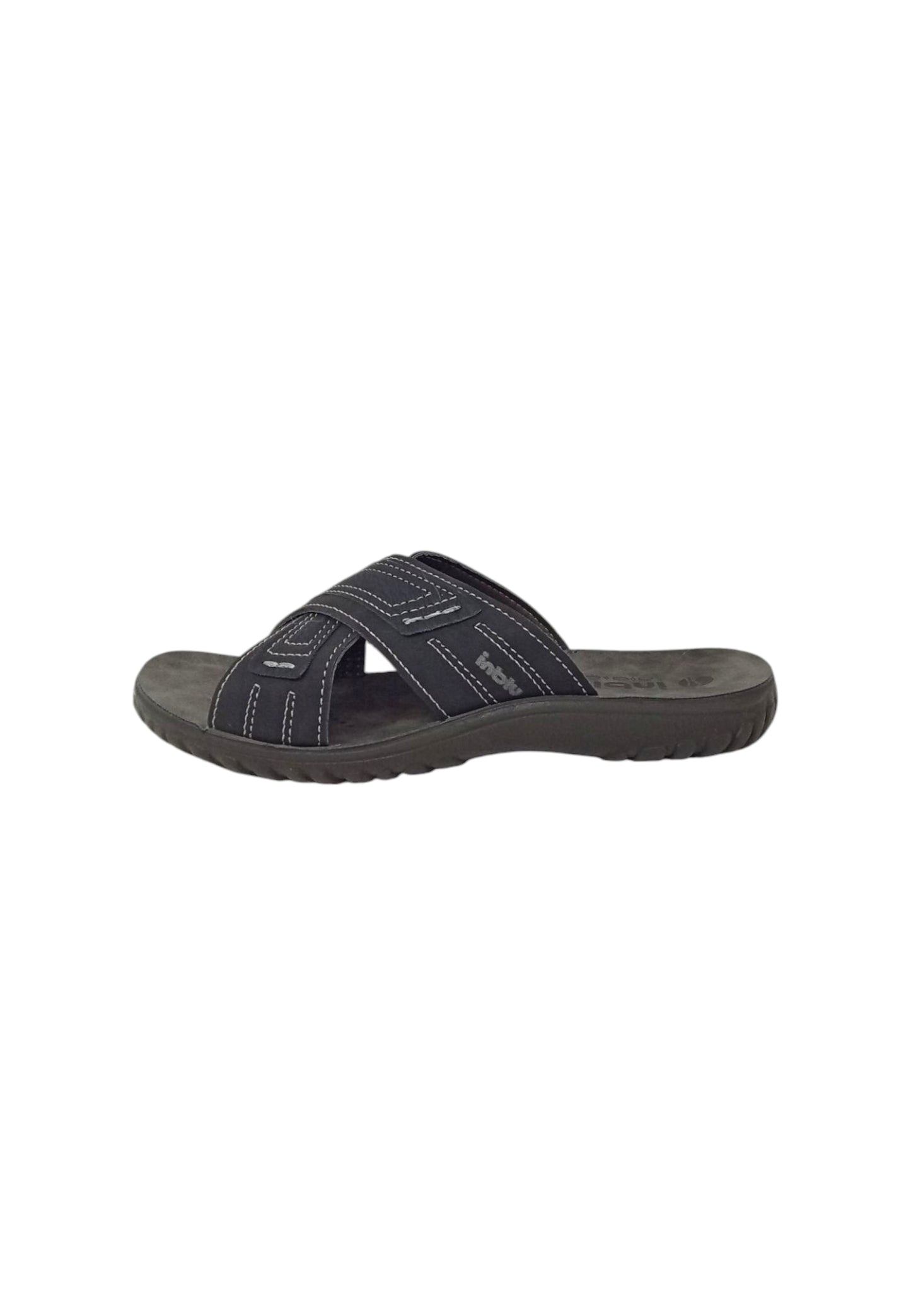 Ciabatta INBLU FN000098 nero UOMO
