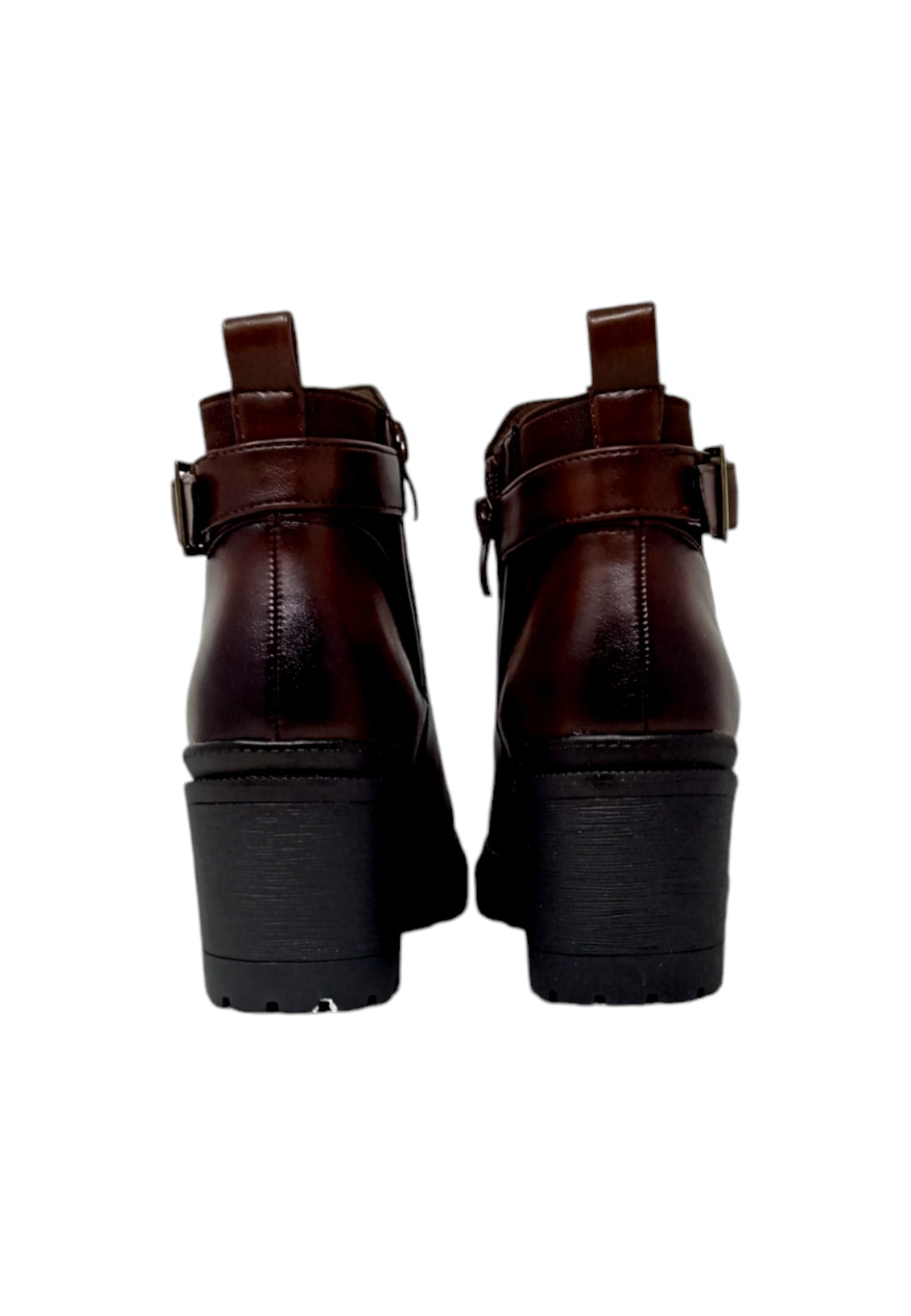 Stivaletto con tacco GALIA HL038-2 BROWN donna