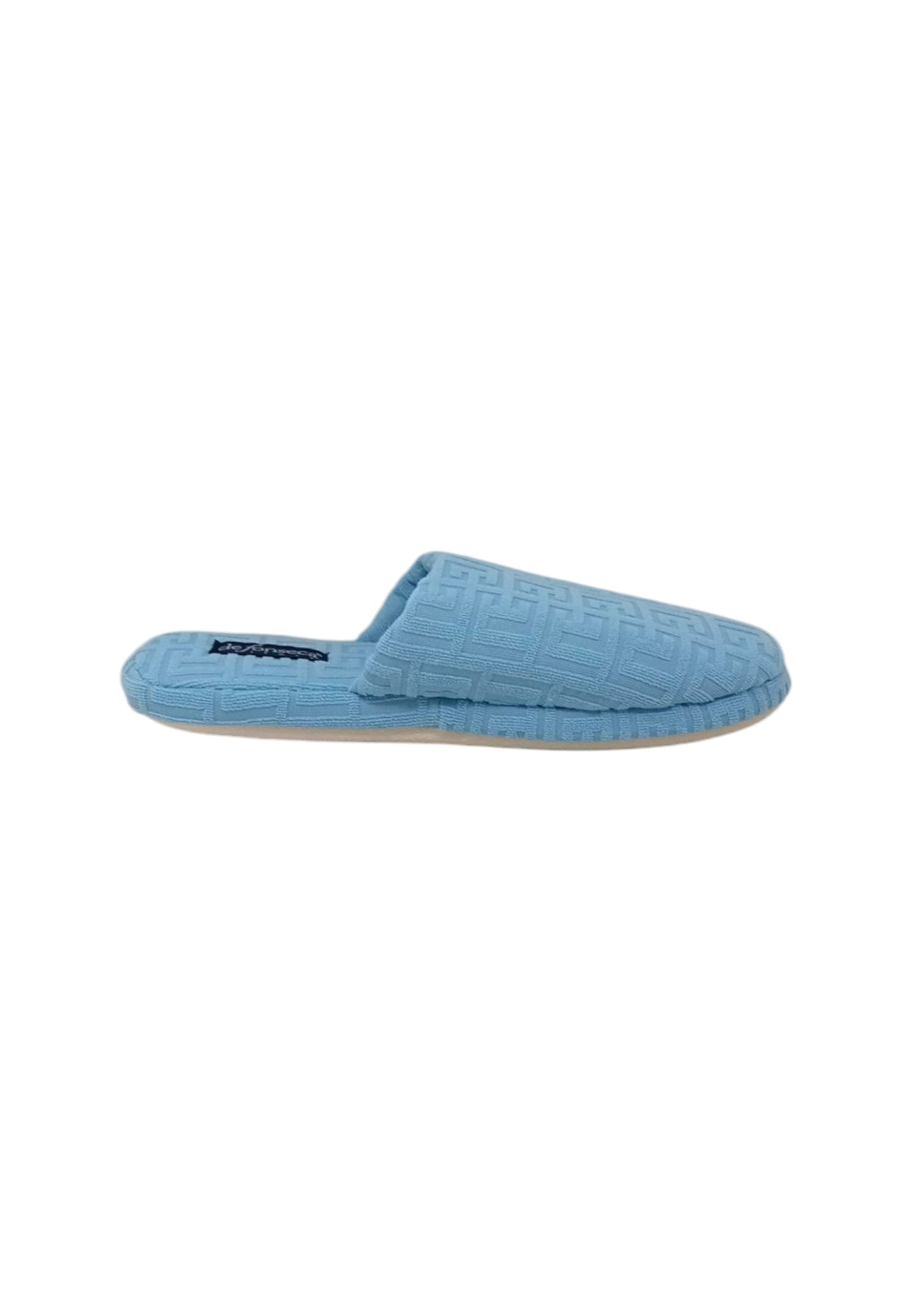 Pantofola DE FONSECA DE.ROMA WA34 AZZURRO donna