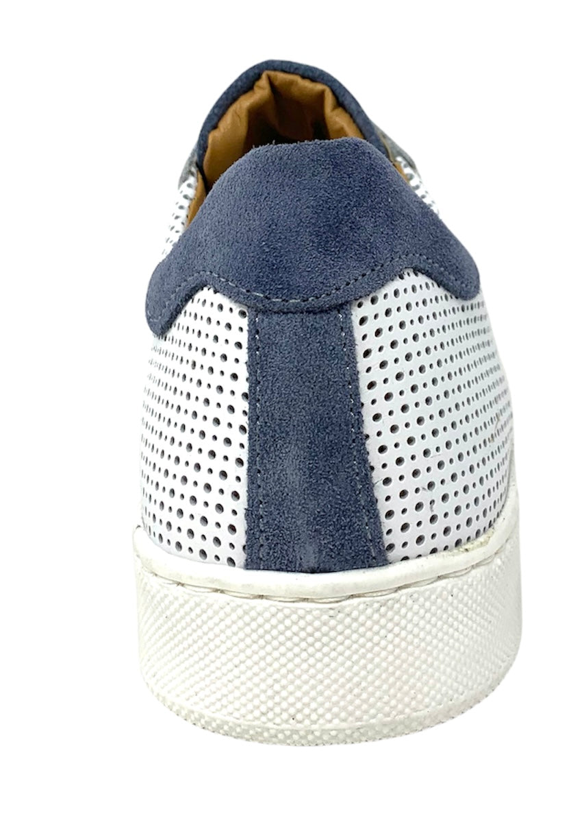 Scarpa da passeggio BKS 6141 Cam.Jeans/Bianco uomo