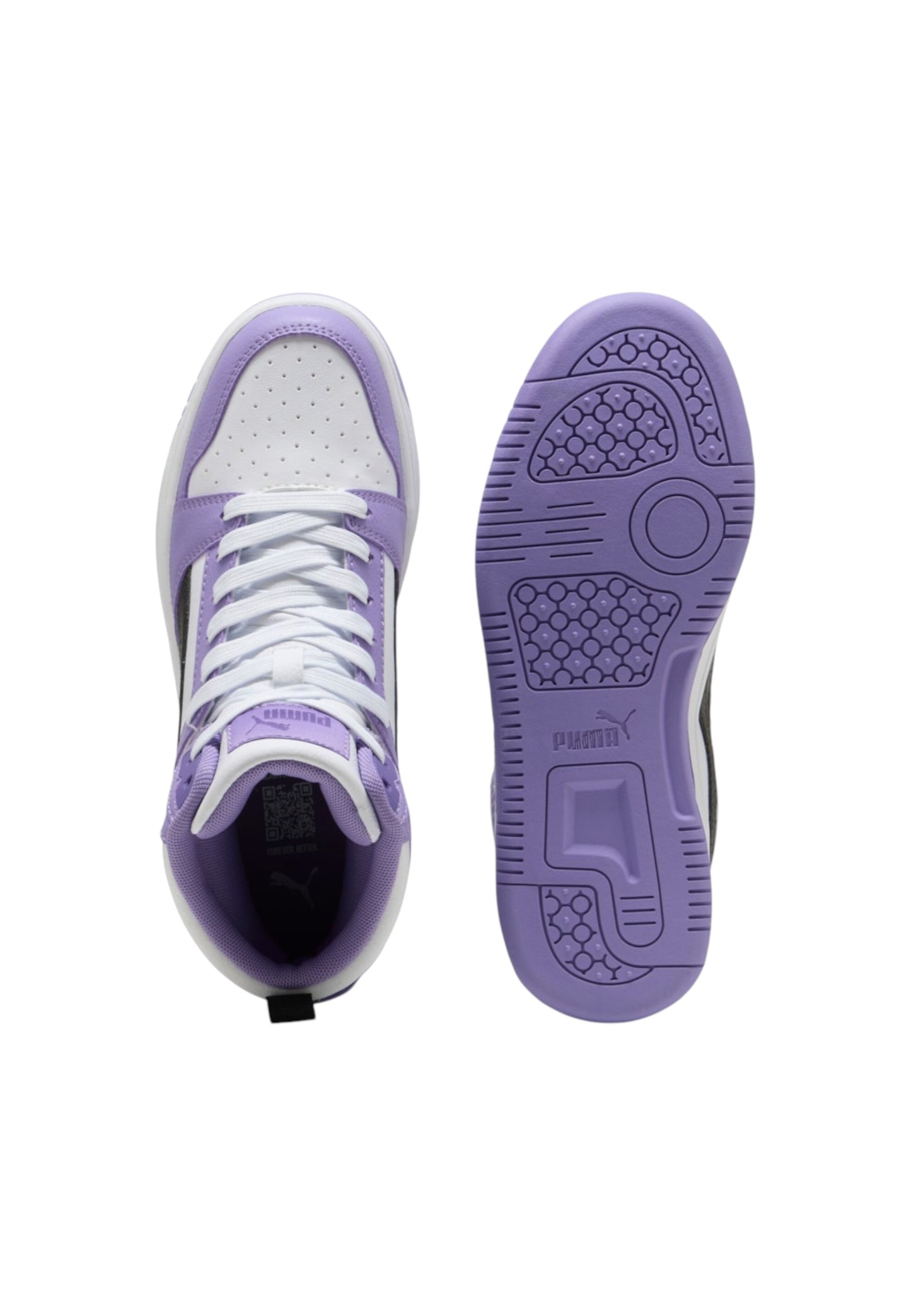 Sneaker Puma Rebound V6 Mid JR 393831 33 donna