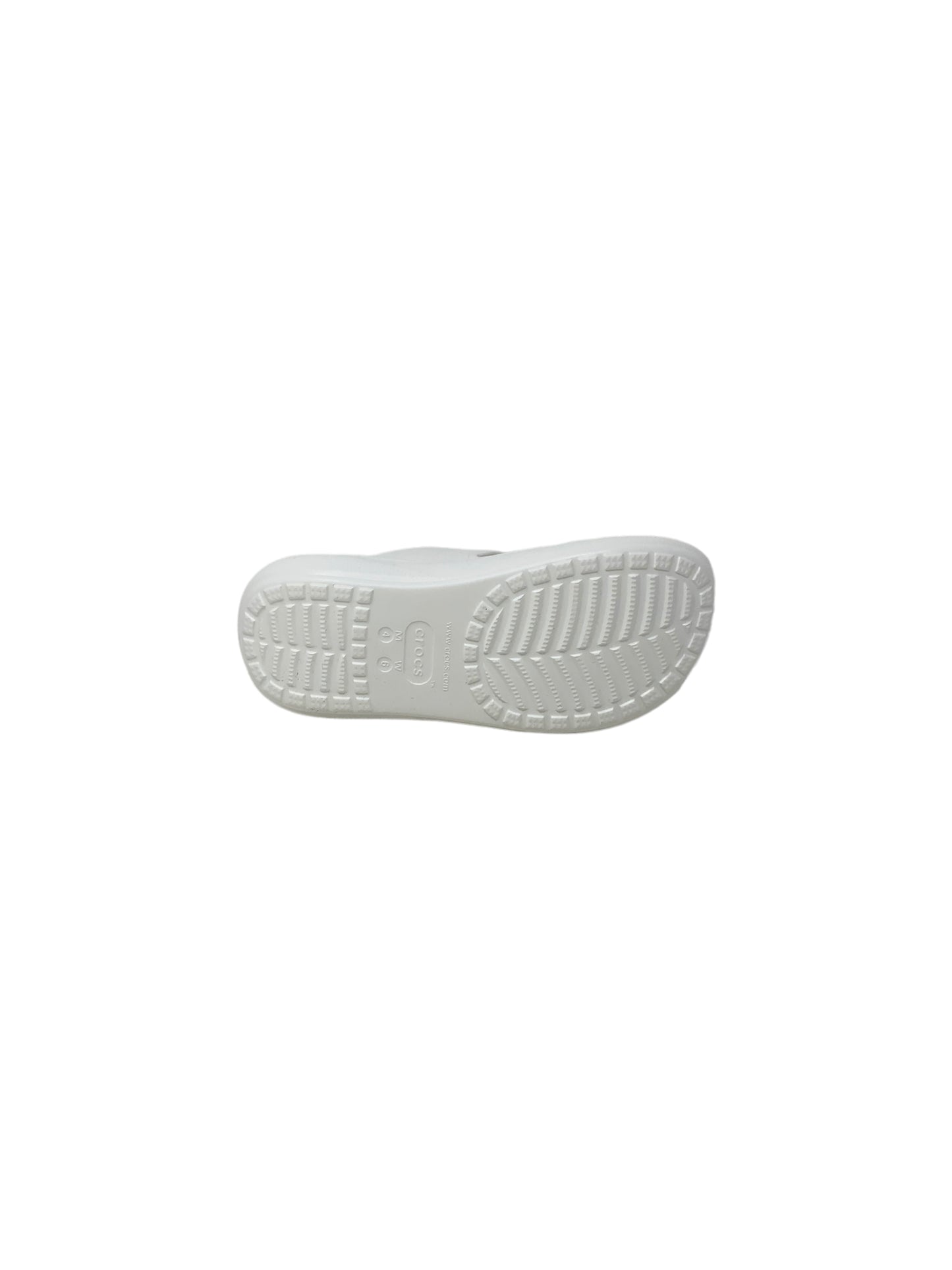 Ciabatta da mare in gomma CROCS 207670-100 BIANCO donna
