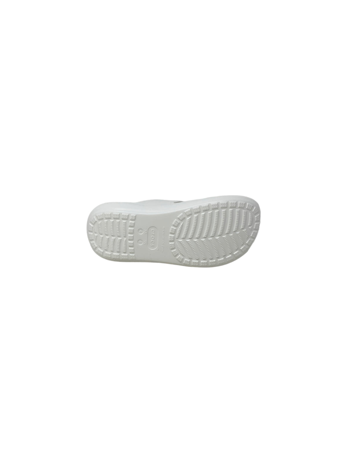 Ciabatta da mare in gomma CROCS 207670-100 BIANCO donna