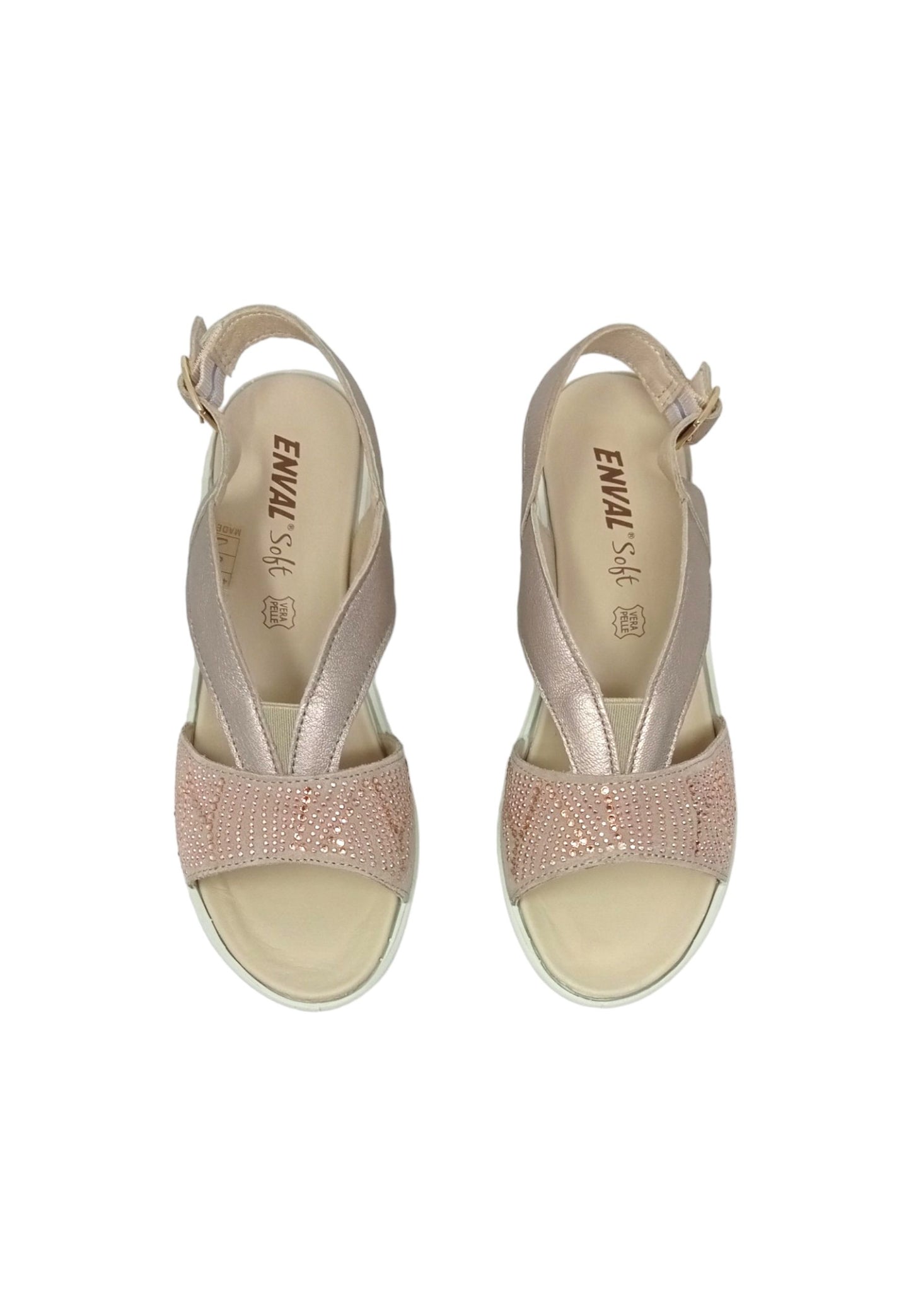 Sandali con zeppa Enval Soft 57860 Donna più colori