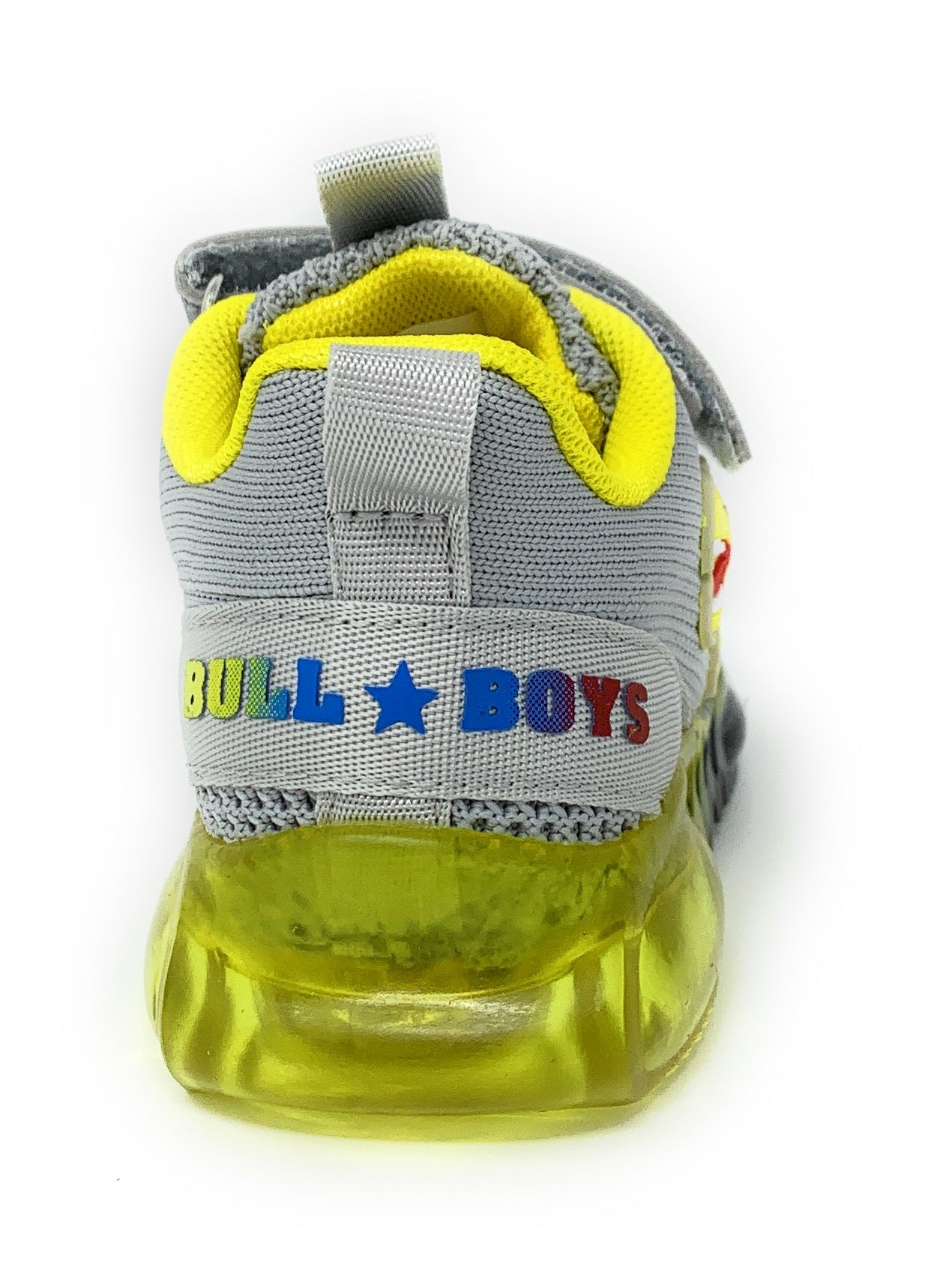 Sneakers da passeggio BULL BOYS BBAL2103 Grigio/giallo Bambino