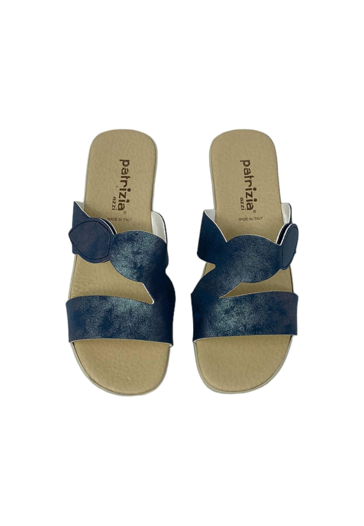 CIABATTA PATRIZIA AZZI 172 BLUE donna