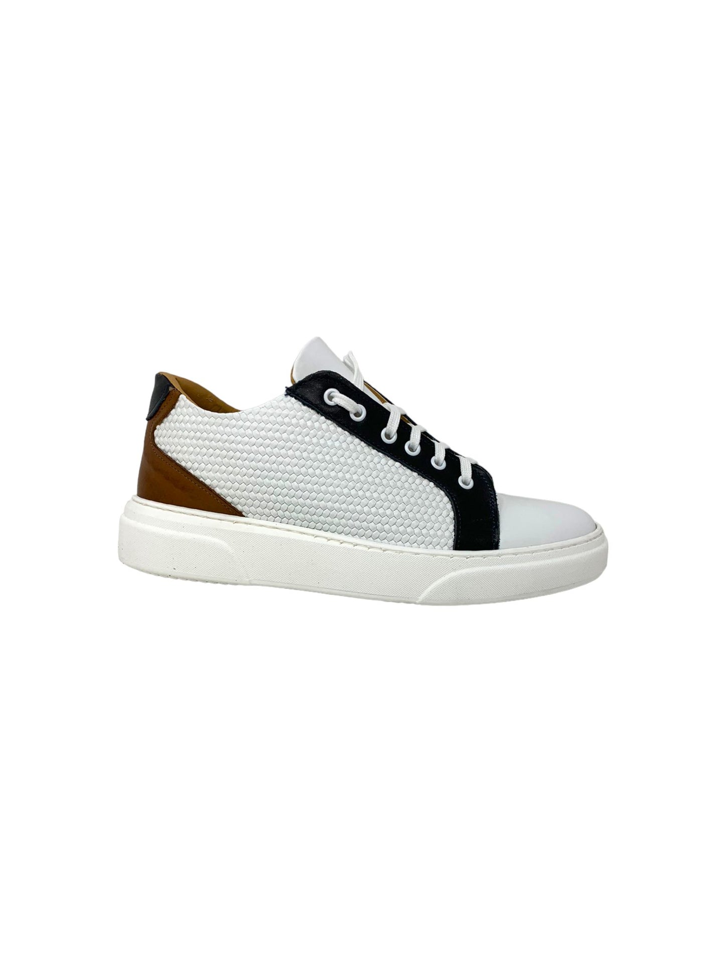 Sneaker BKS 9156 P.Bianco Uomo