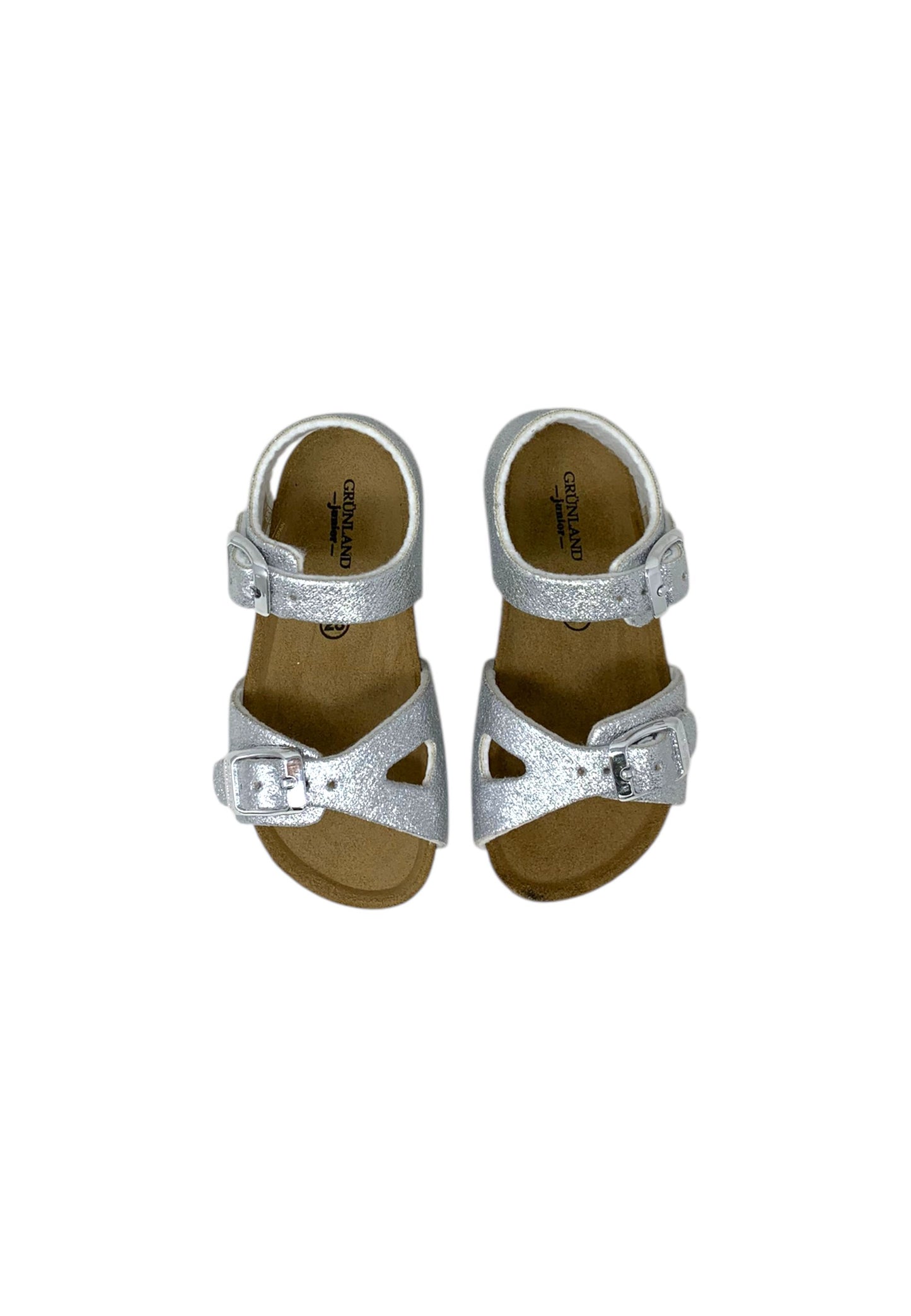 Sandali GRUNLAND Junior ARIA SB1151-40 argento Bambina