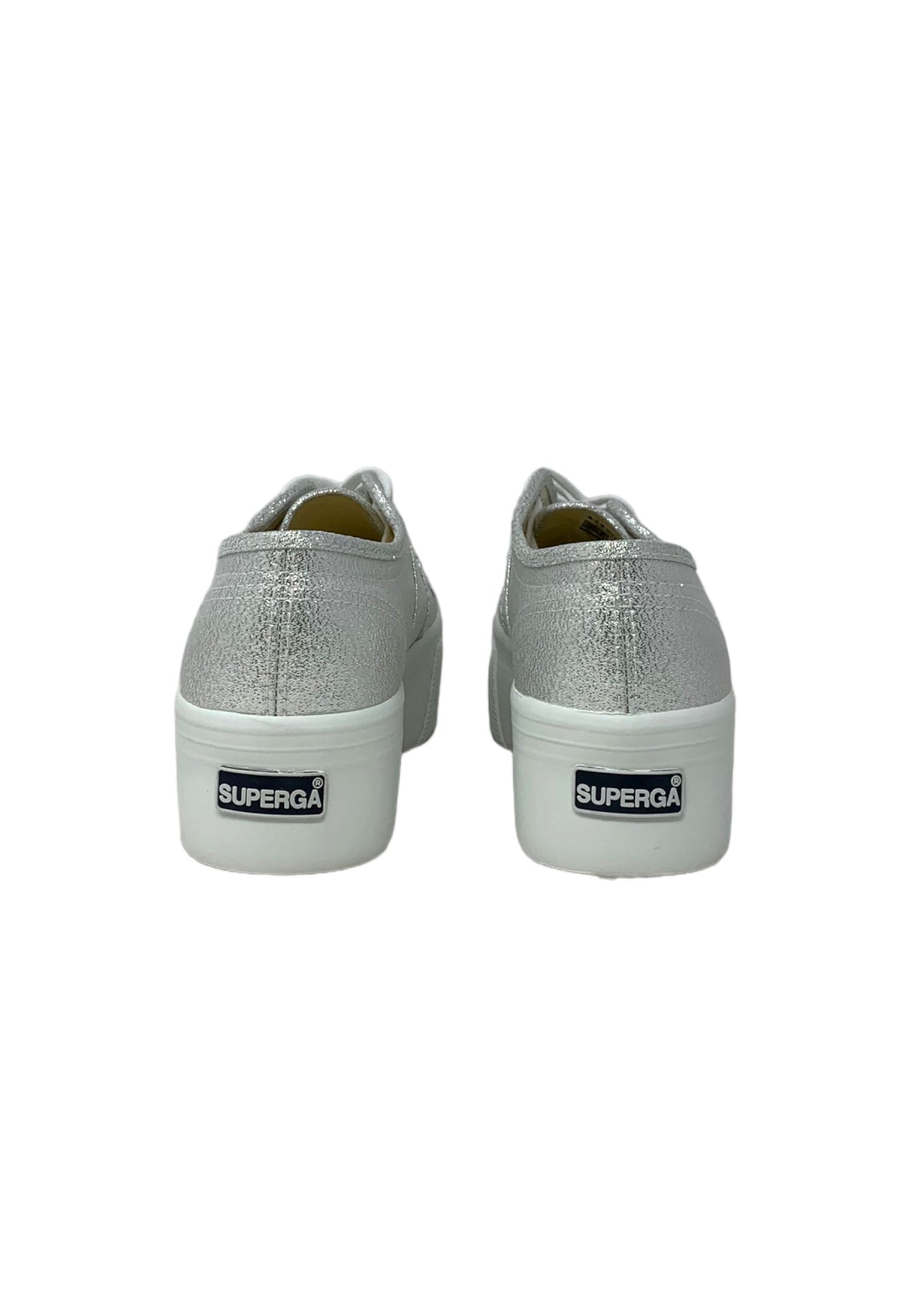 Sneaker SUPERGA 2790 LAME S61174W 031 GREY SILVER Donna