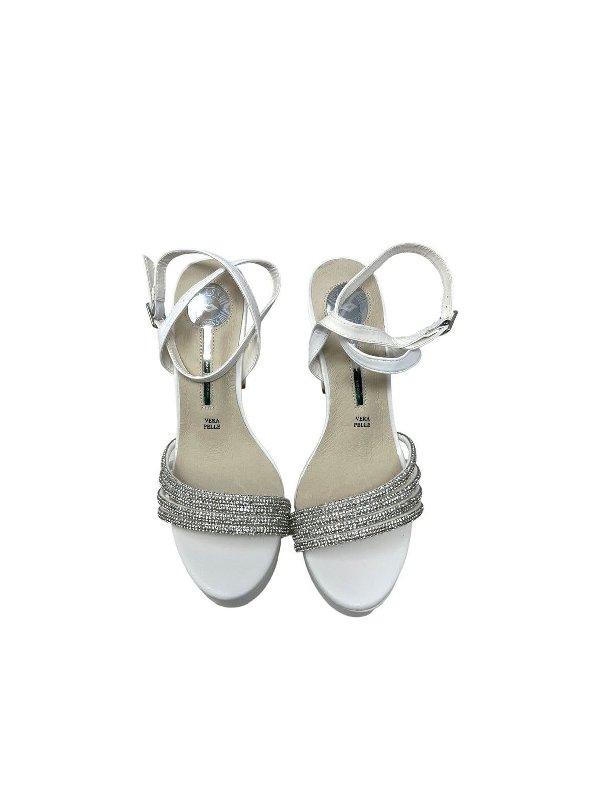 Sandalo KISS KRISS M04 BIANCO donna