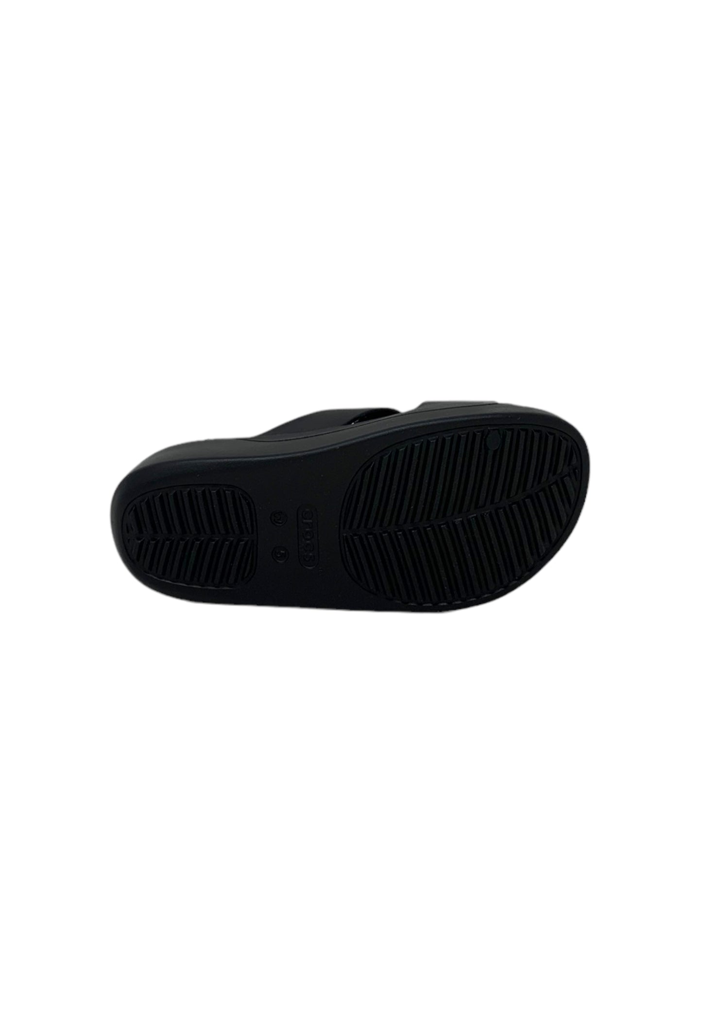 Ciabatta platform da mare in gomma CROCS 209409-001 donna