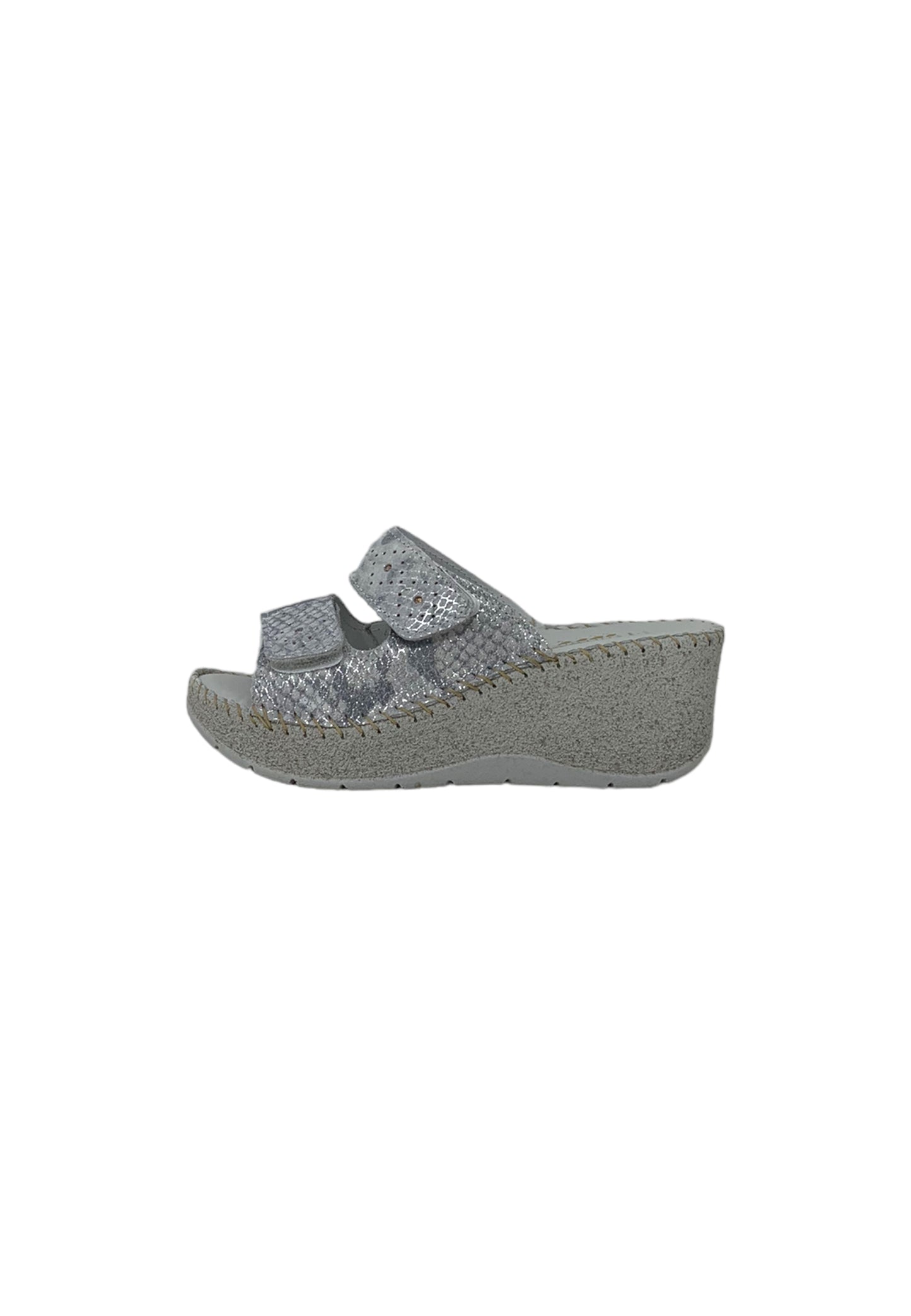 Sandalo Linea Comoda STILE DI VITA 8627 ARGENTO DONNA